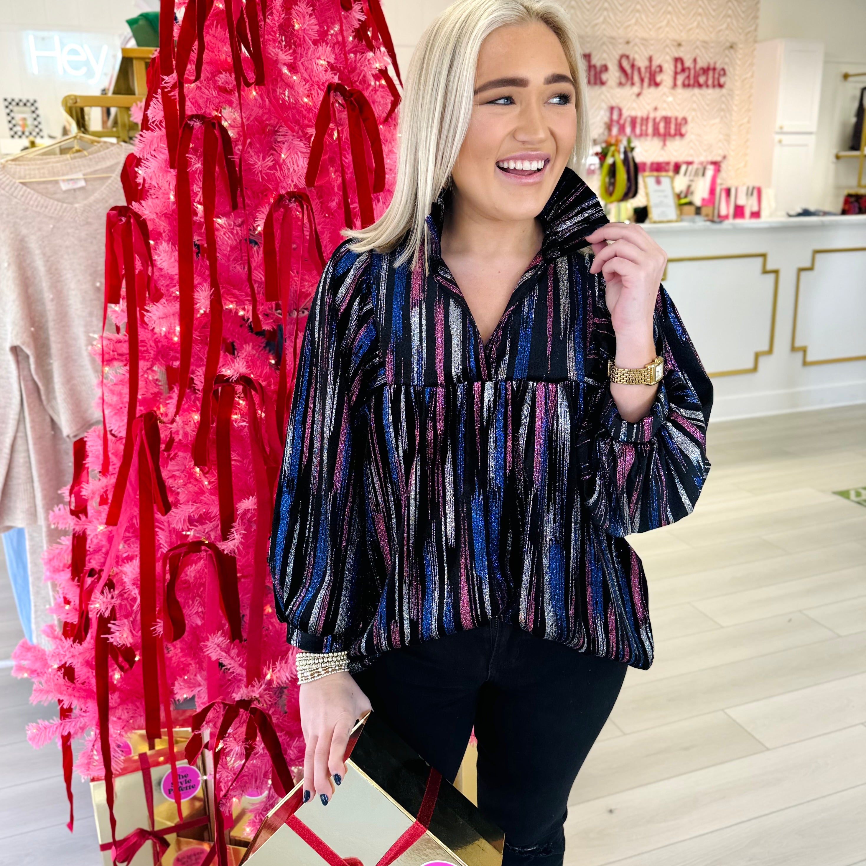 Adrienne Signature Top in Times Square