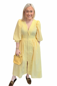 Stacey Dress Puff Sleeve (4 Colors)