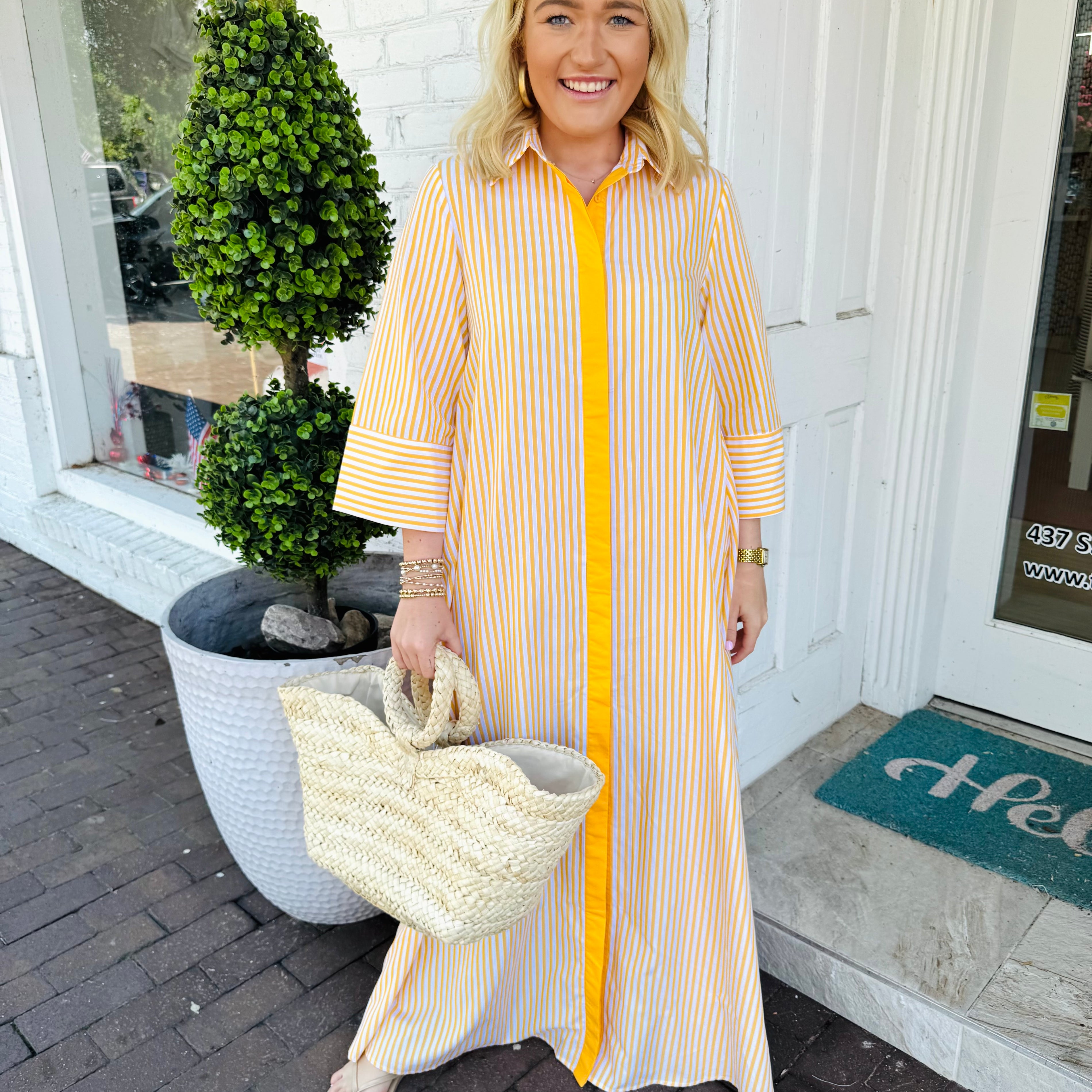 Cabana Stripes Dress (5 Colors)