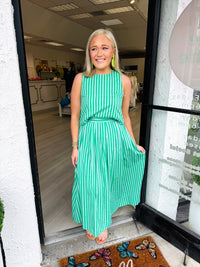 Stripes of Happiness Skirt Set