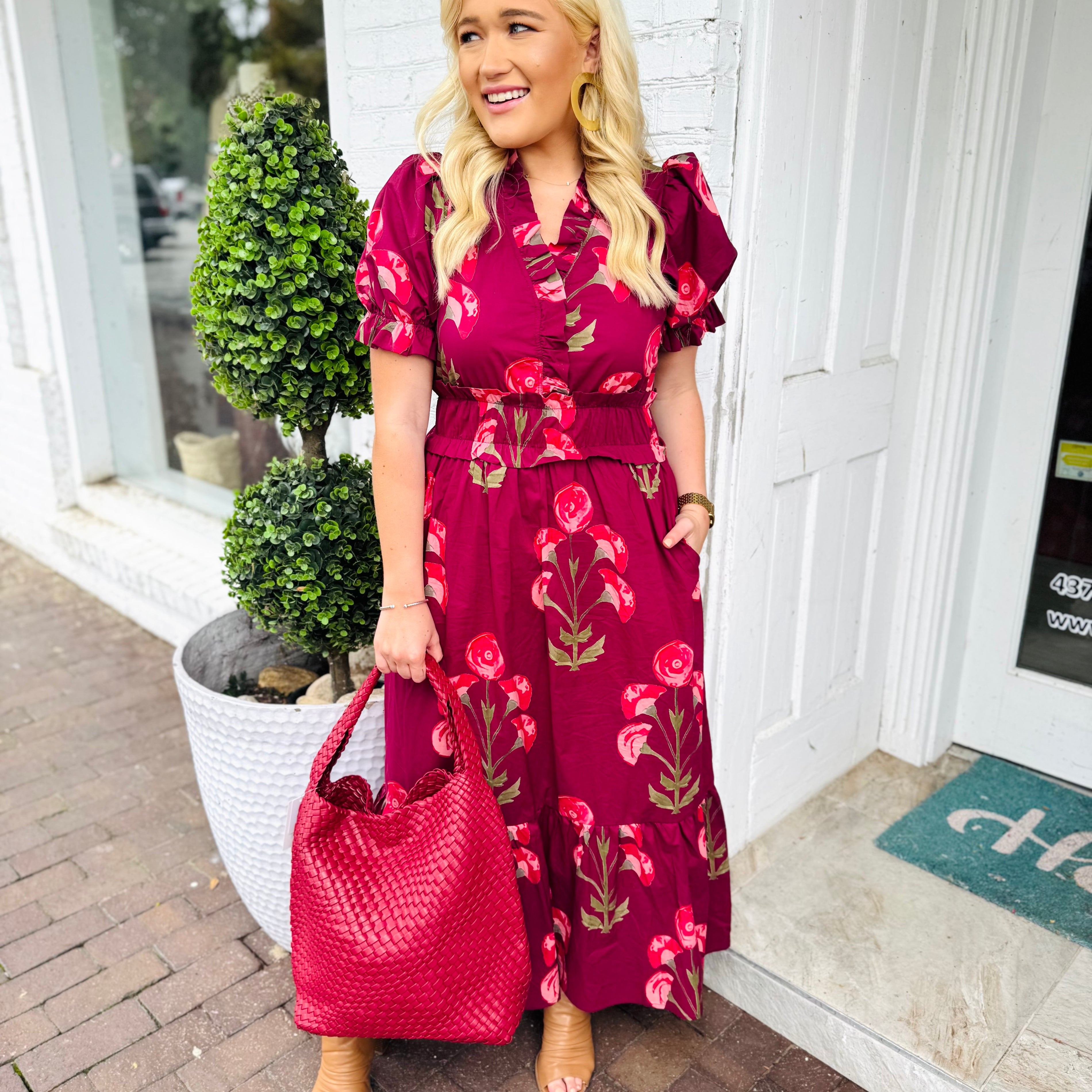 Upside To Fall Dress (2 Color Options)
