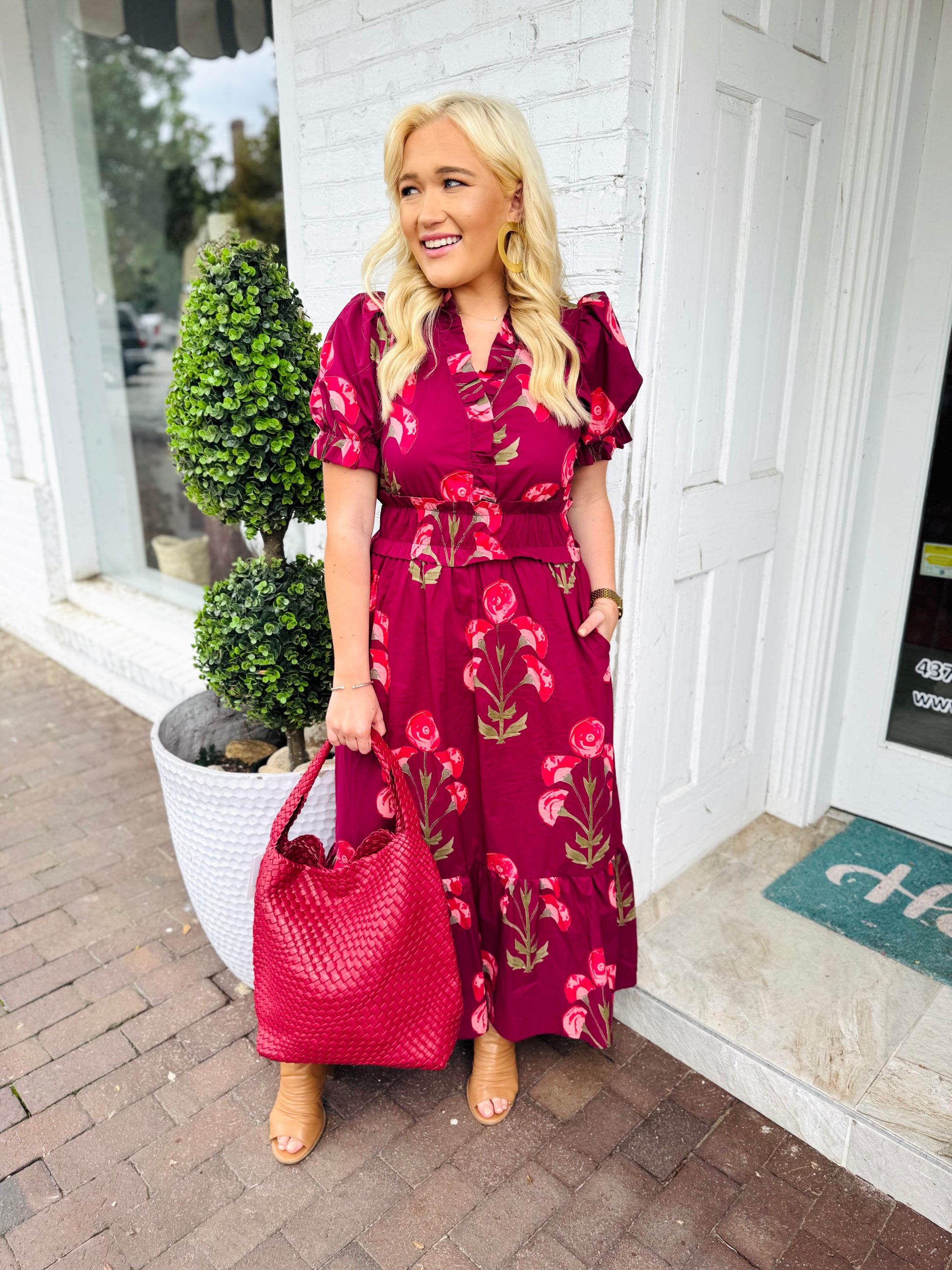 Upside To Fall Dress (2 Color Options)