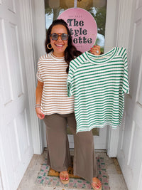 Striped Chill Tee (2 Colors)