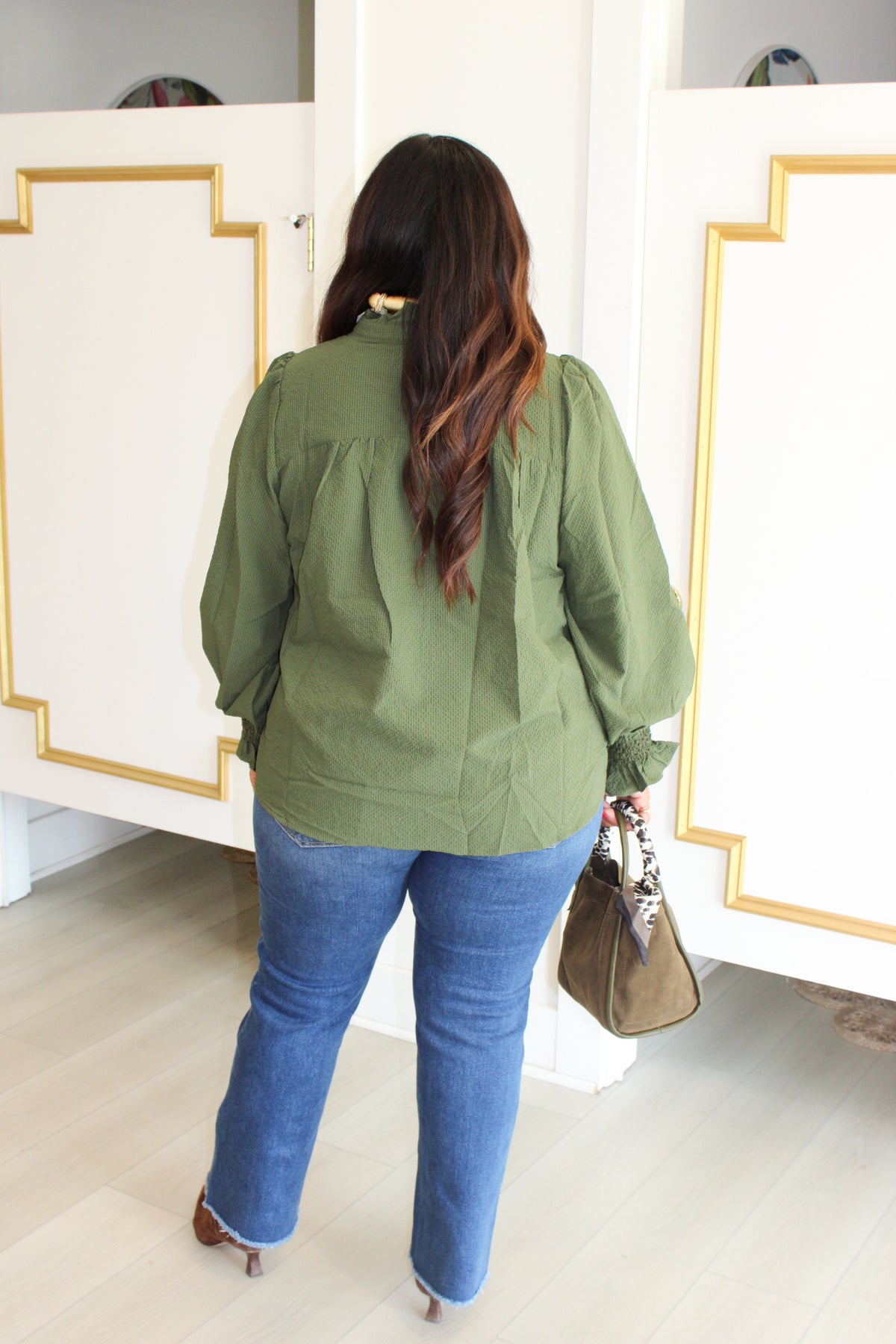 Everyday Wear Blouse in Olive