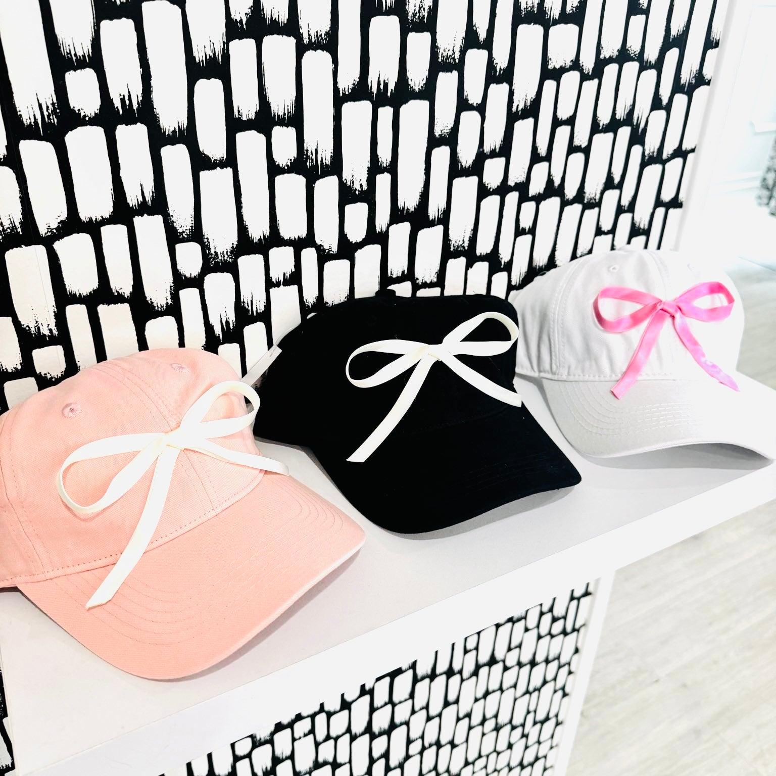 Bow Baseball Cap (3 Colors)