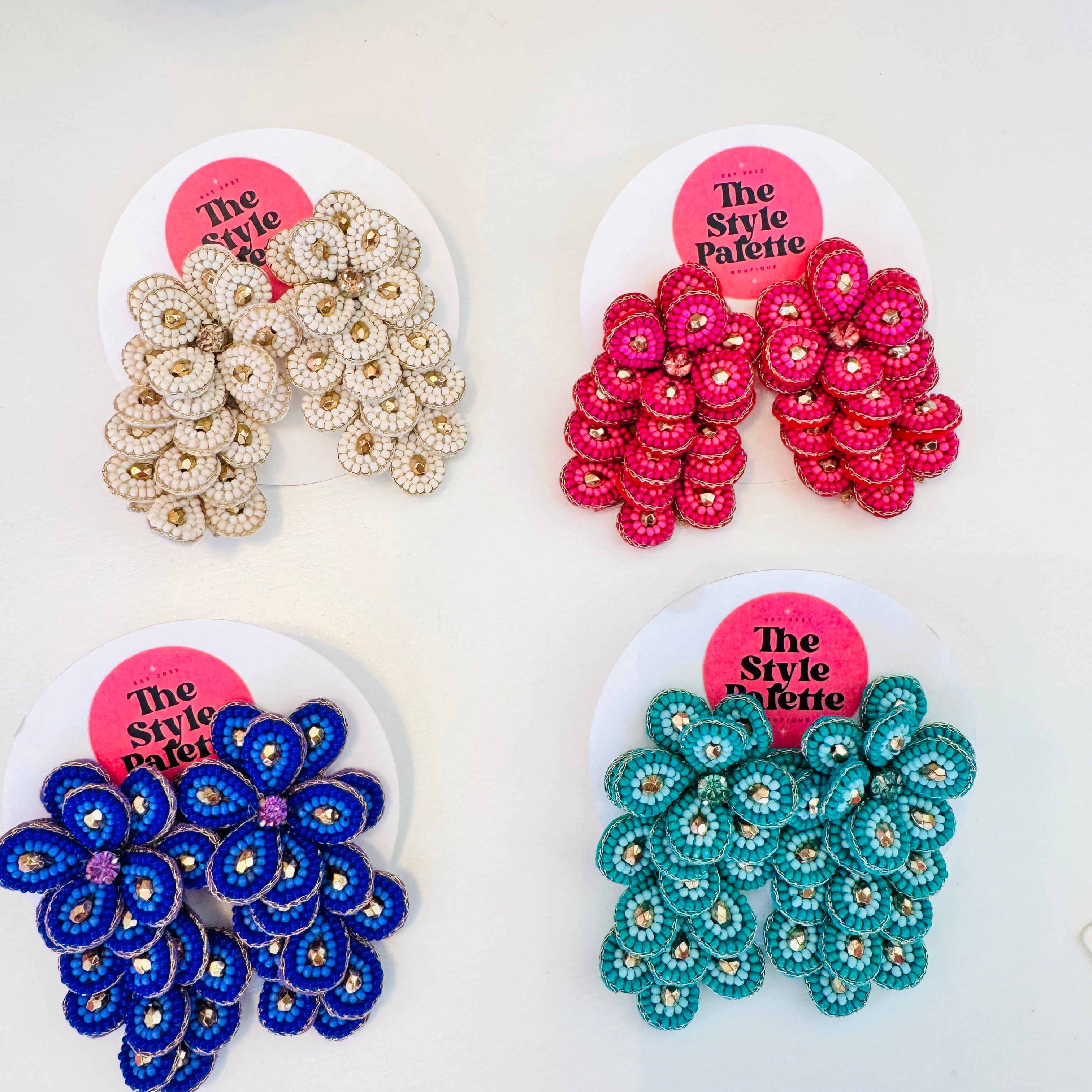 Spring Bloom Earrings (4 Colors)