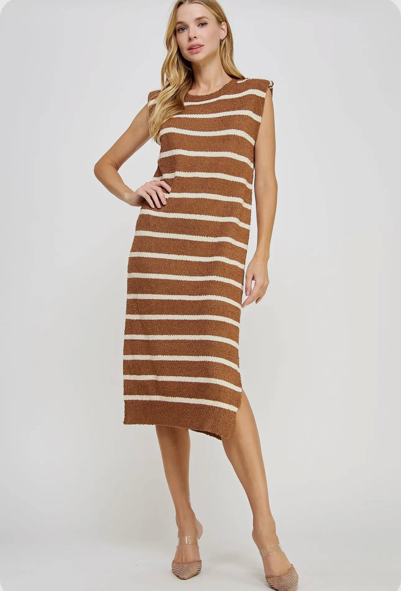 Call it Cool Striped Dress (2 Colors)