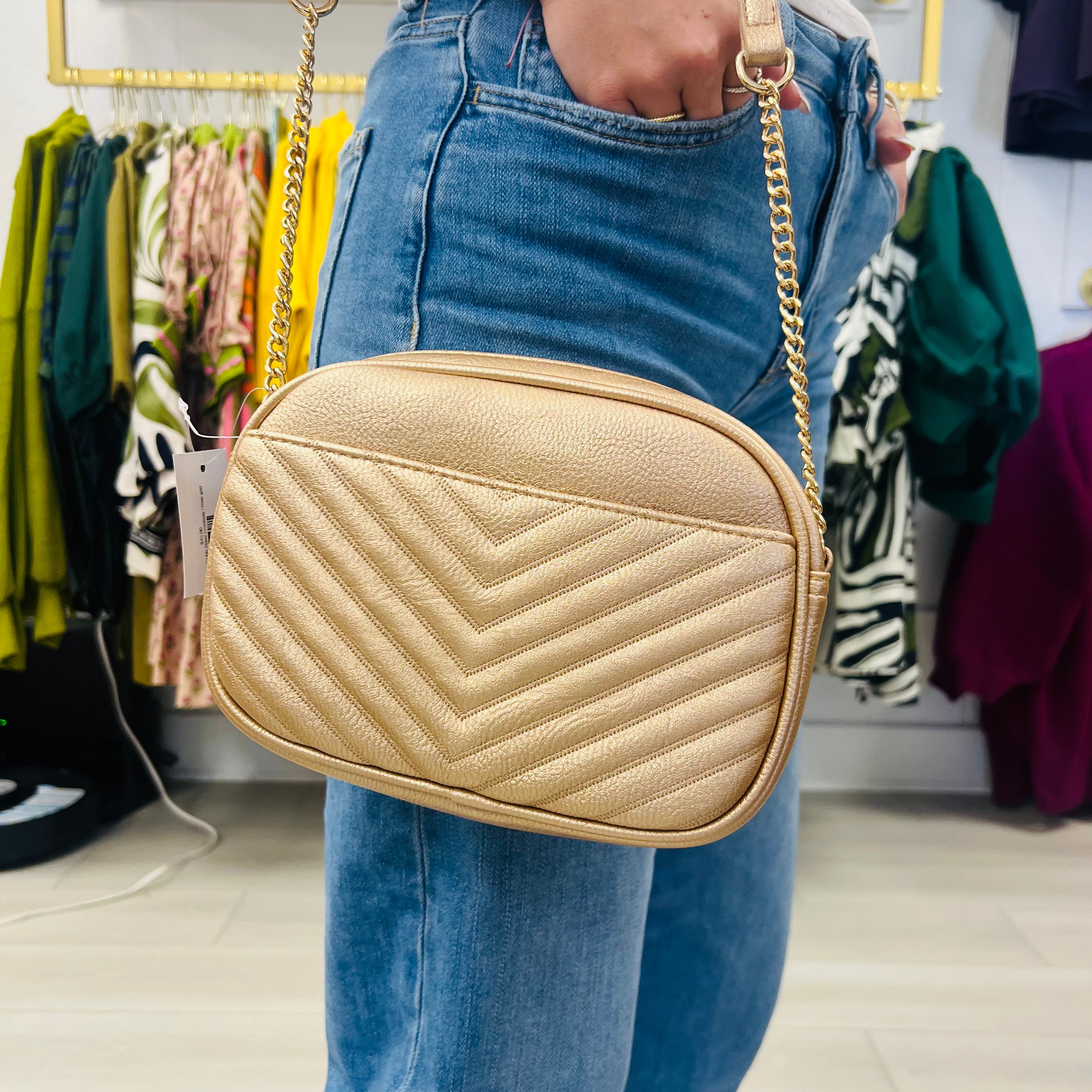 Veronica Double Zipper Crossbody