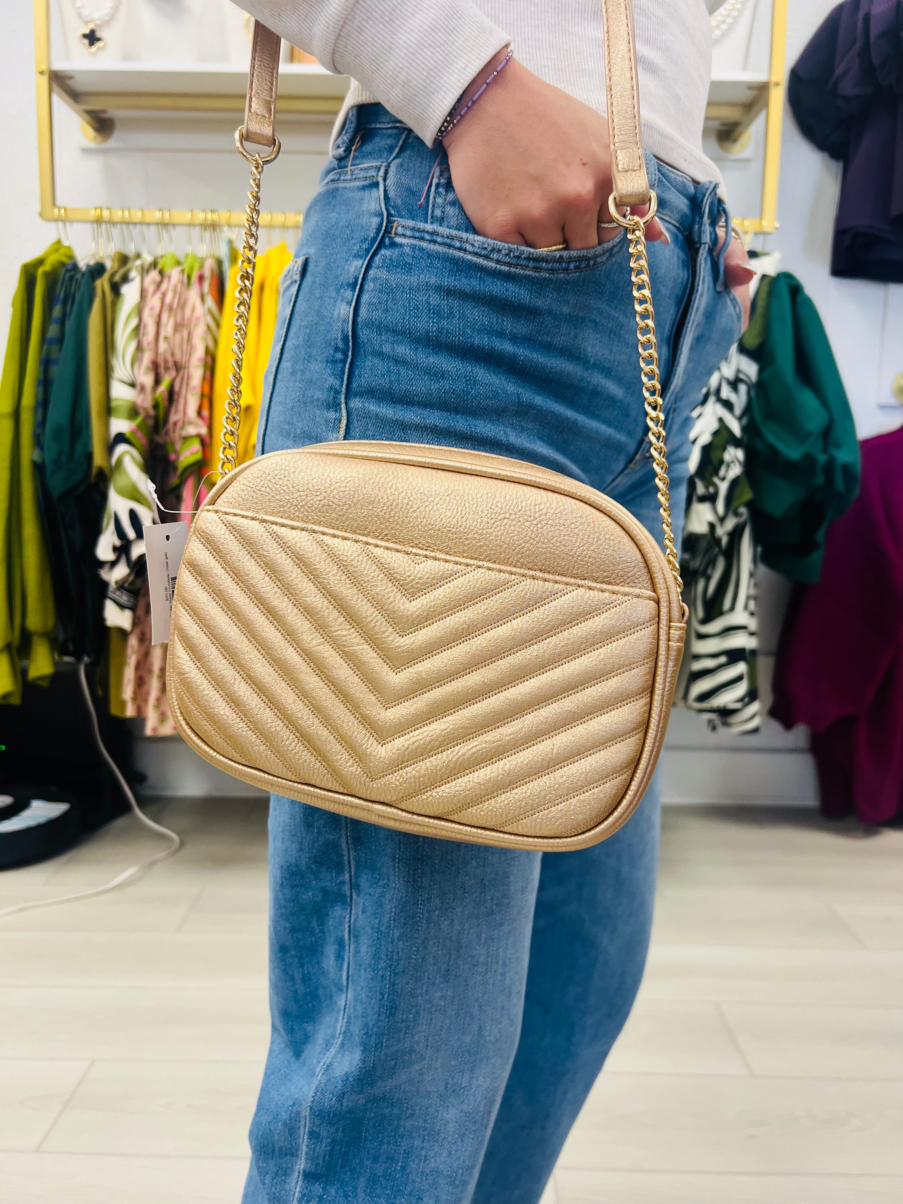 Veronica Double Zipper Crossbody