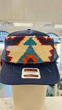ORIJINAL Trucker Hat in Navy - White/Orange/Blue Patch