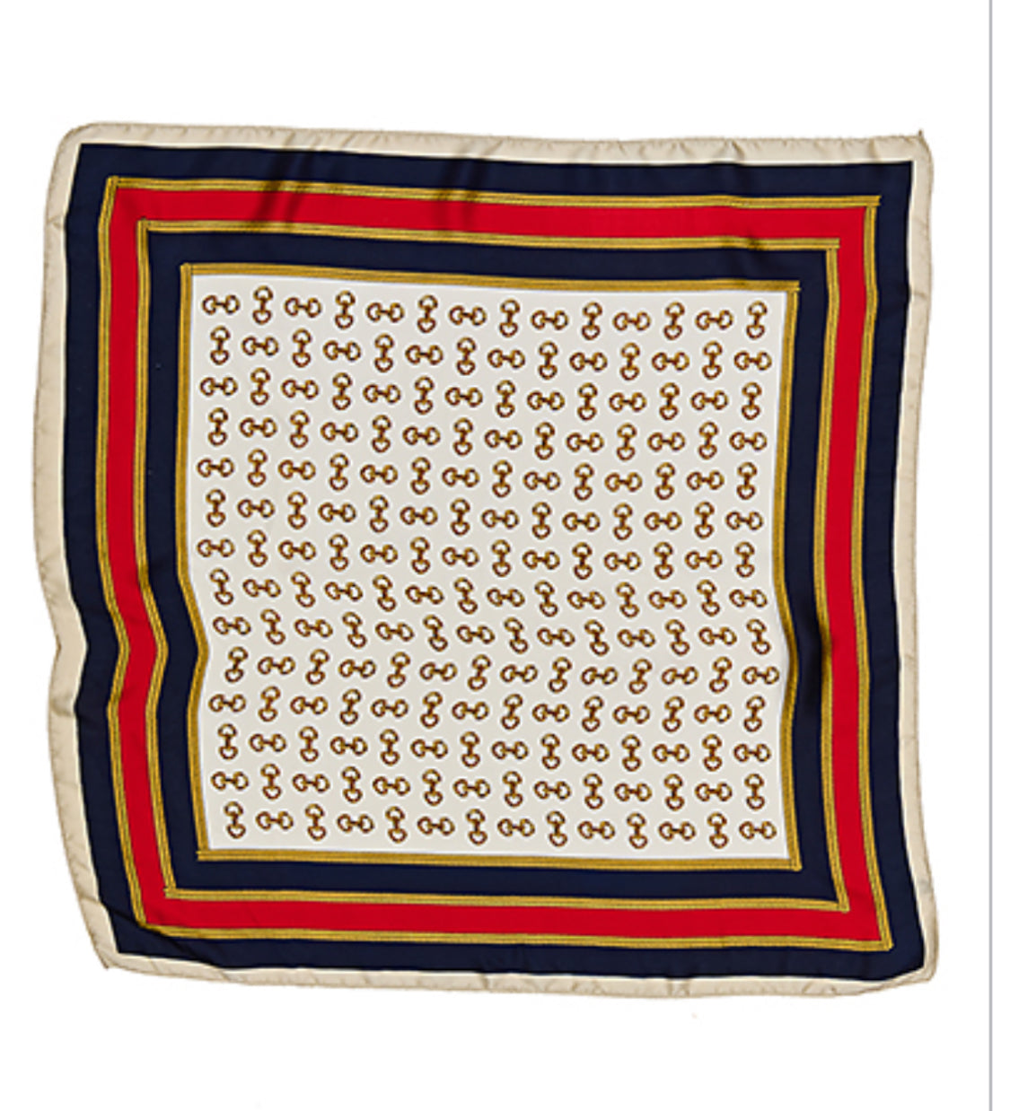 Chain & Border Scarf