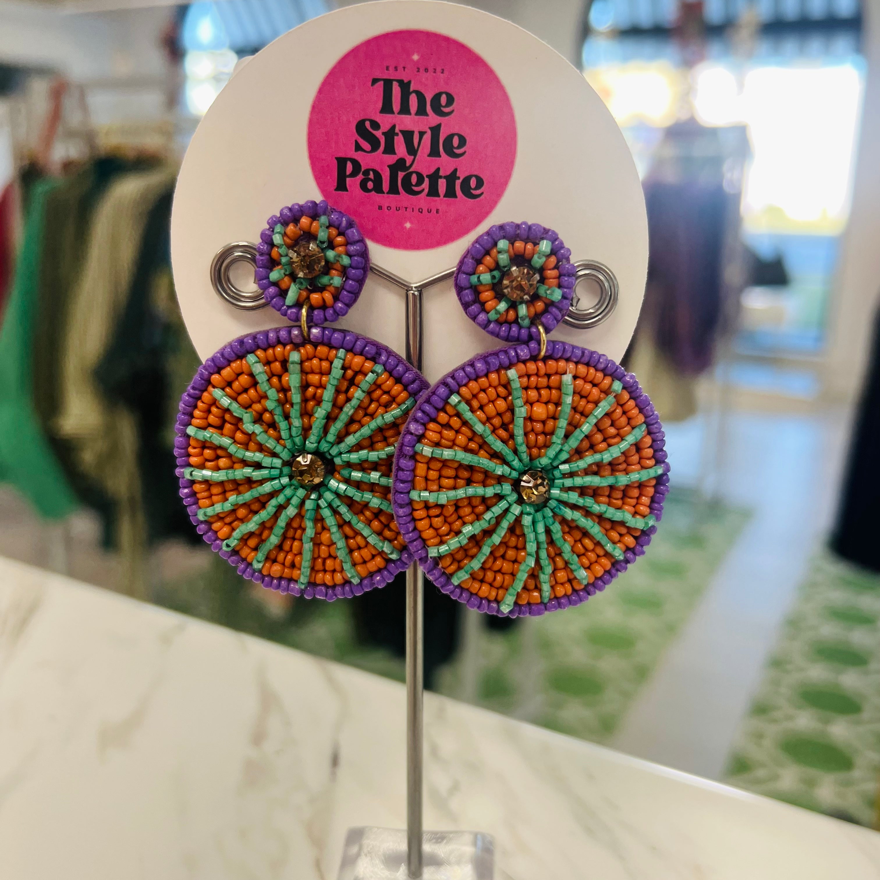 Spinner Earrings