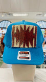 ORIJINAL Trucker Hat in Teal - Cream/Red Patch