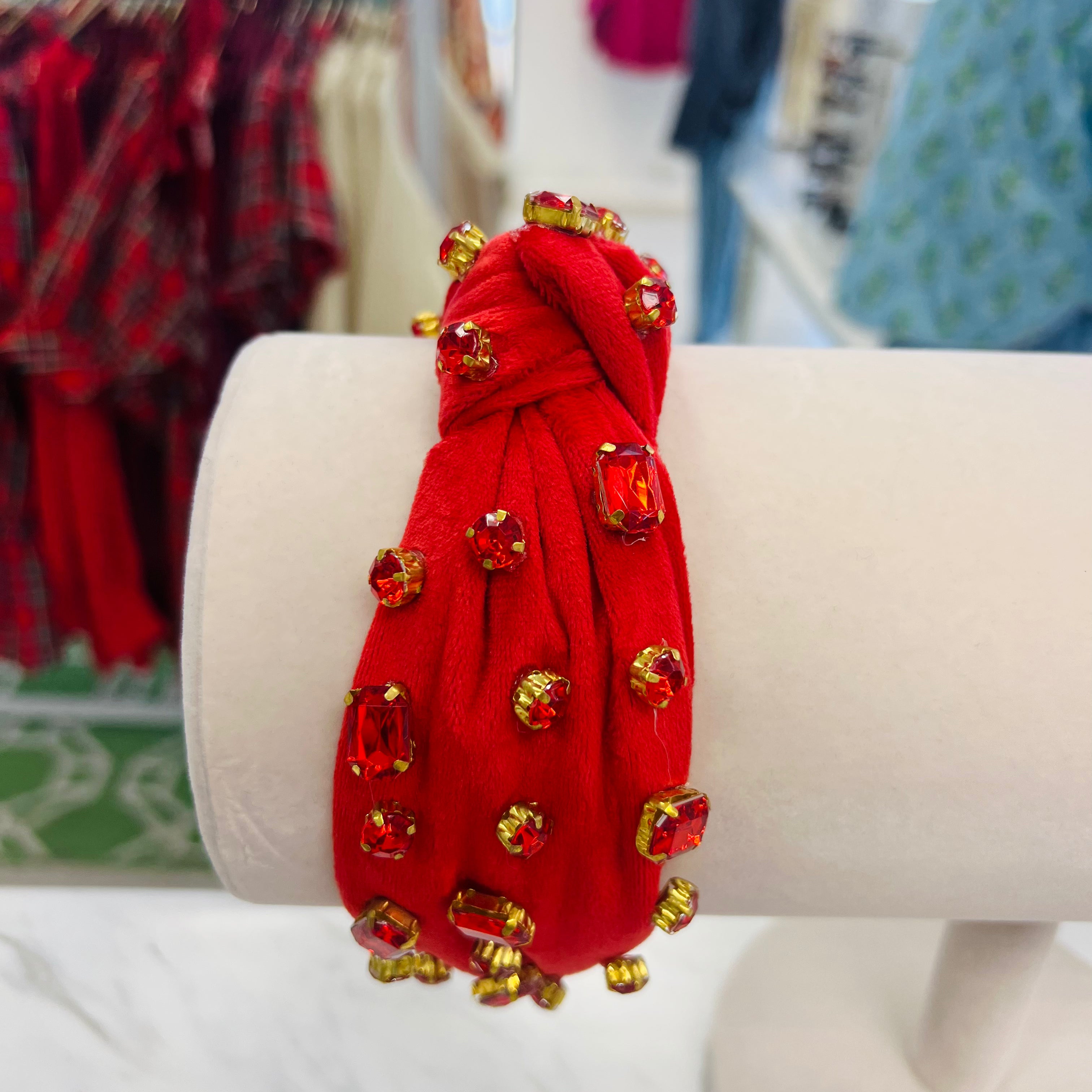 Ruby Red Headband