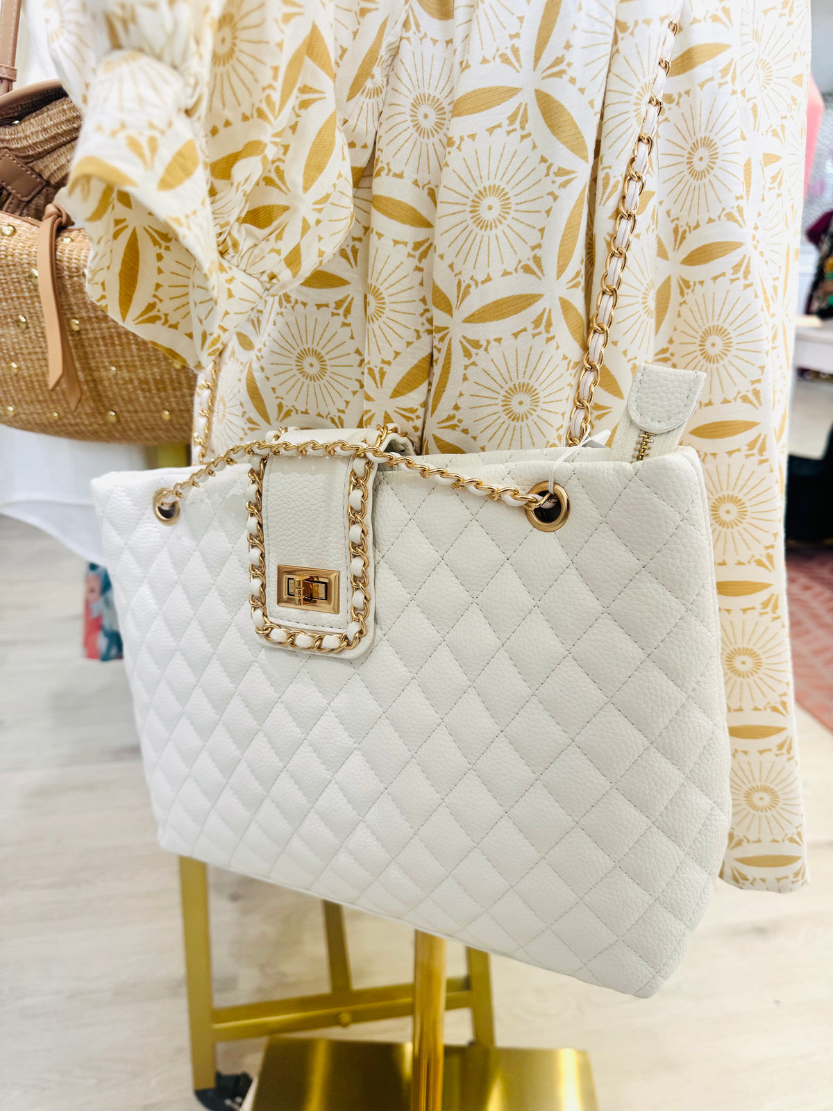 Uptown Girl Quilted Bag