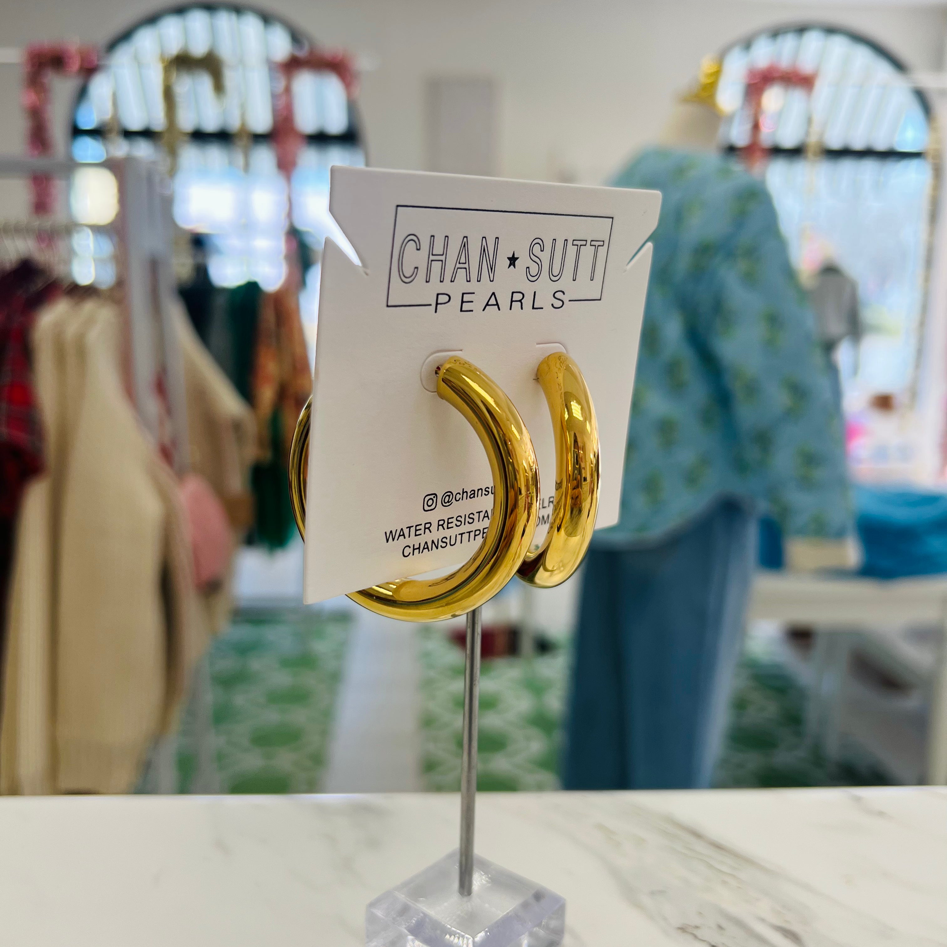 The Britt Hoops - CHANSUTTPEARLS