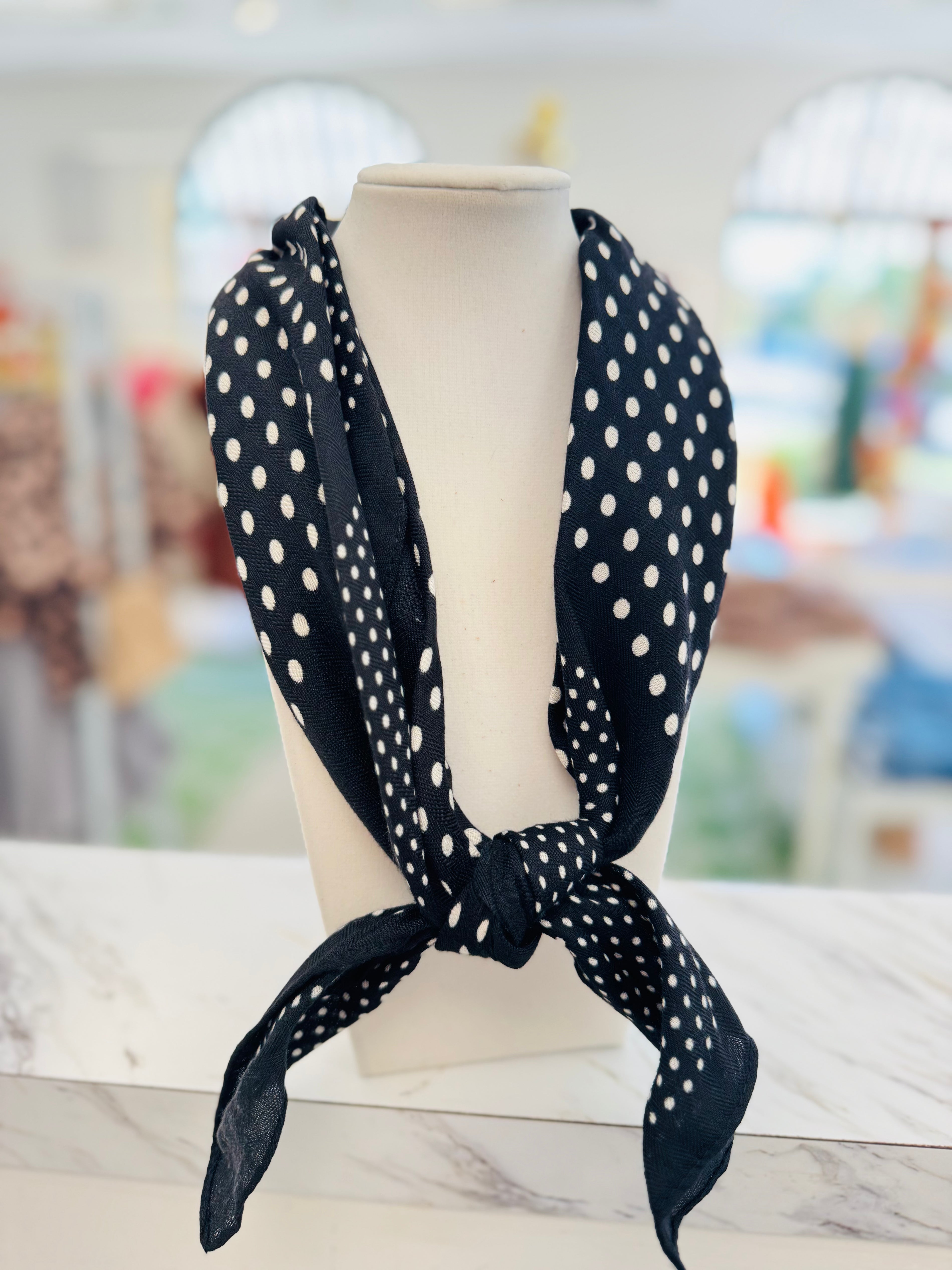 Polly Polka Dot Scarf
