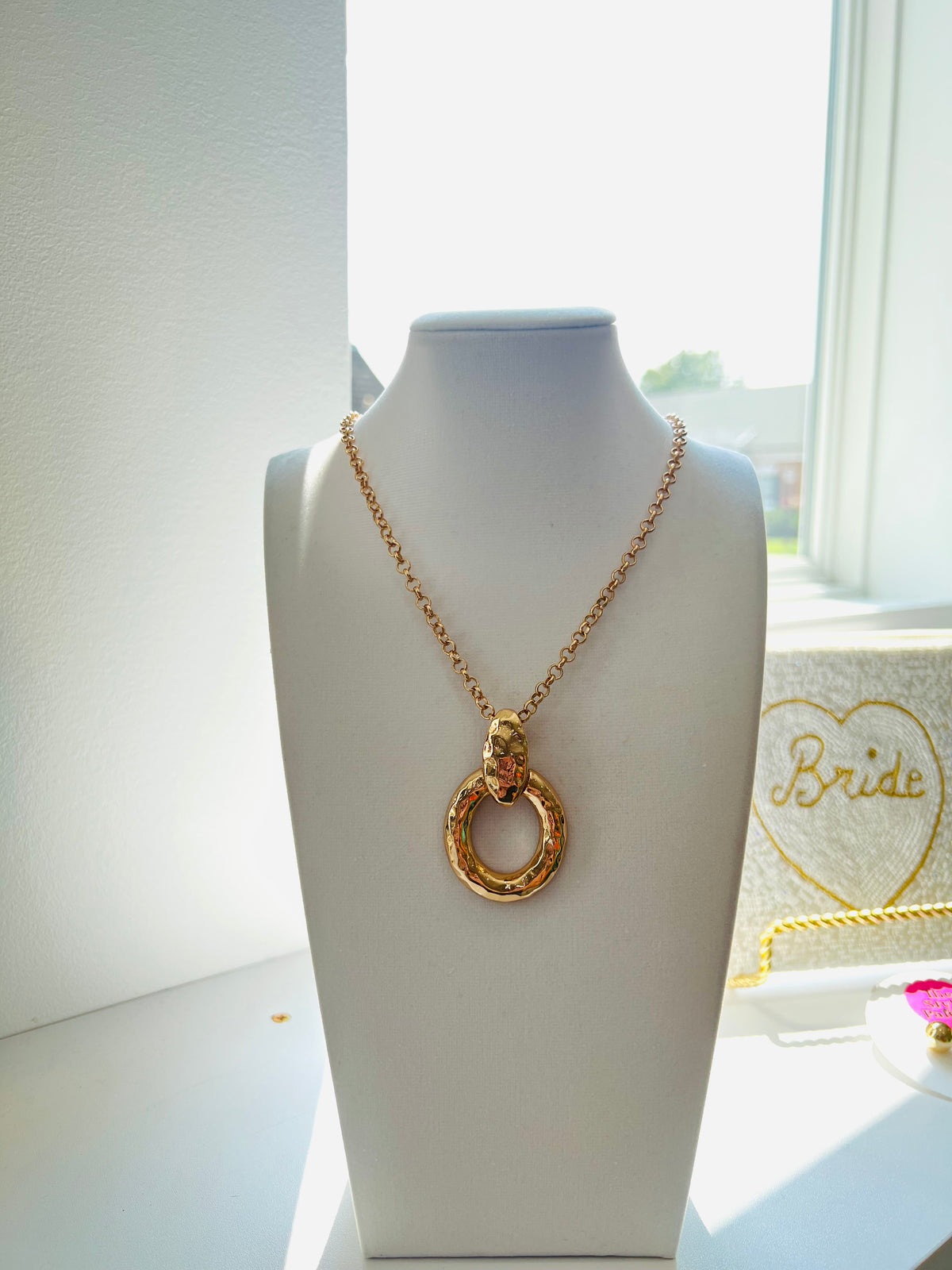 Gold Works Necklace