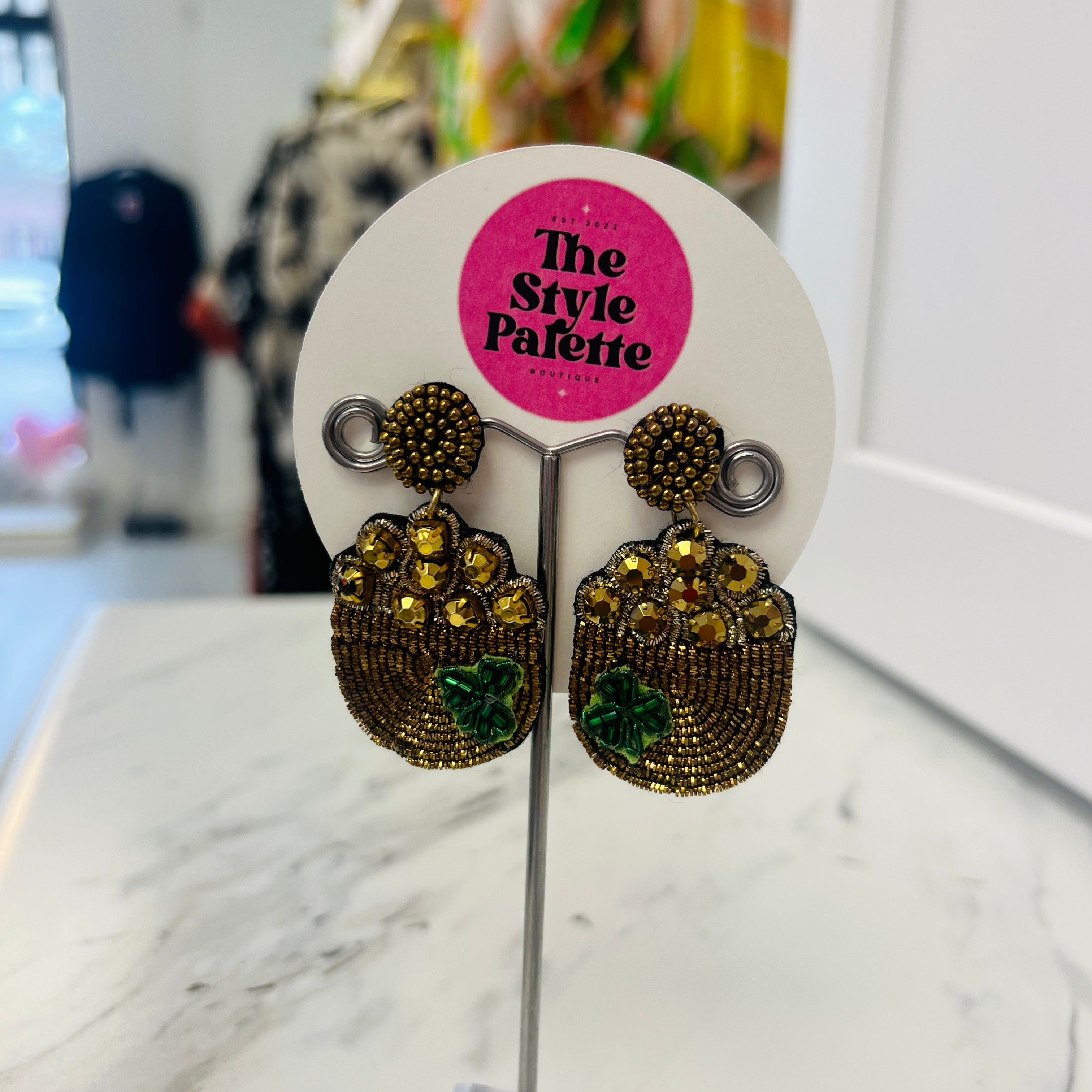Pot of Gold Earrings