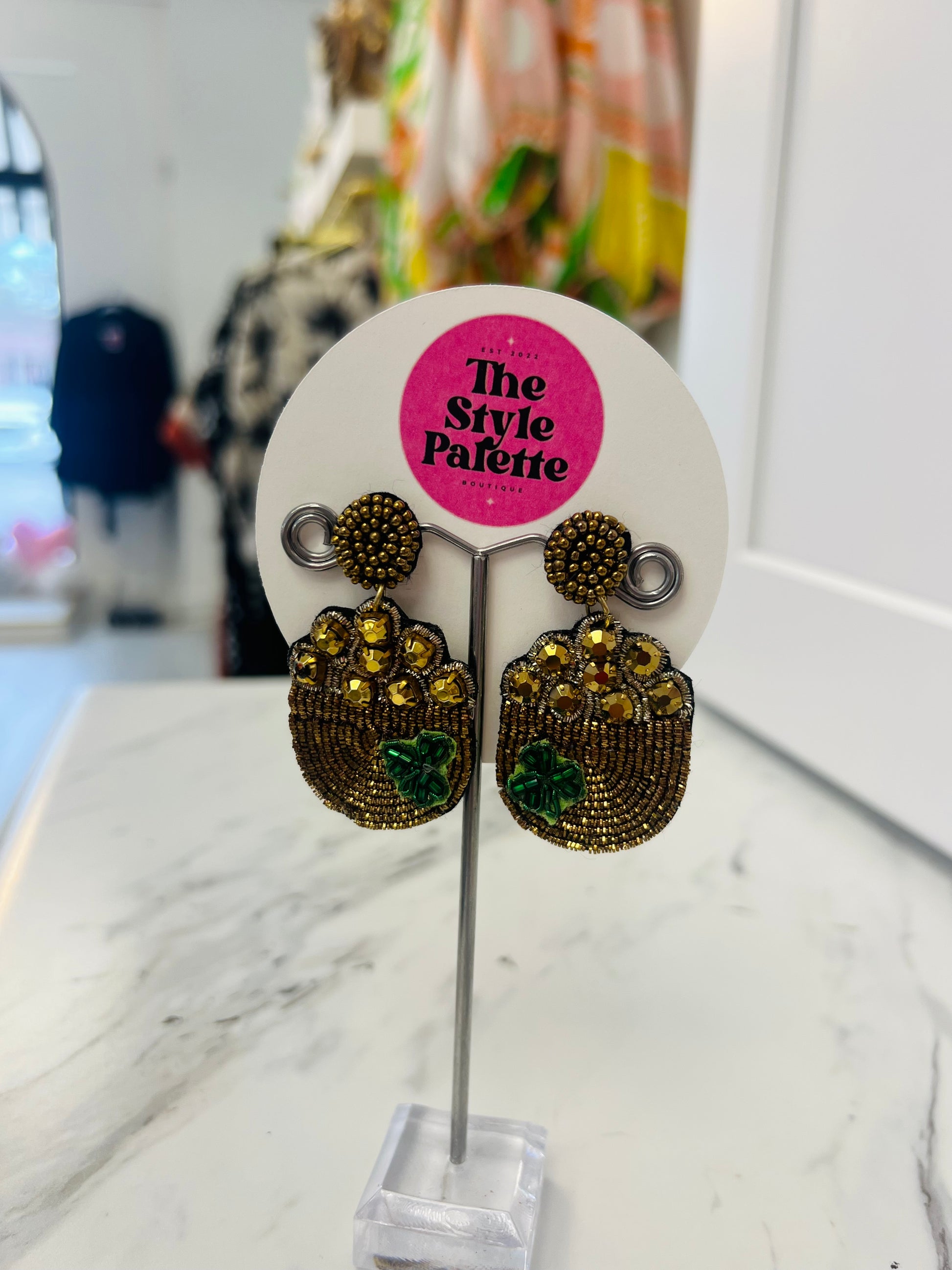 Pot of Gold Earrings