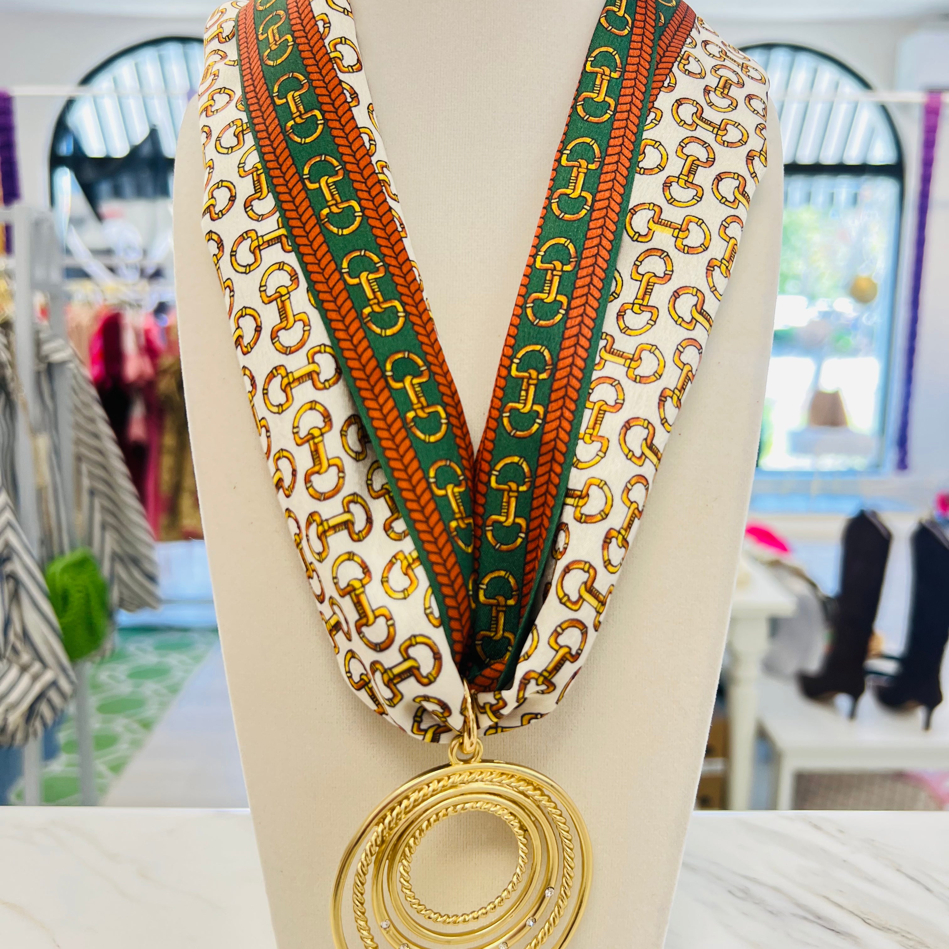 Fallon Scarf Necklace