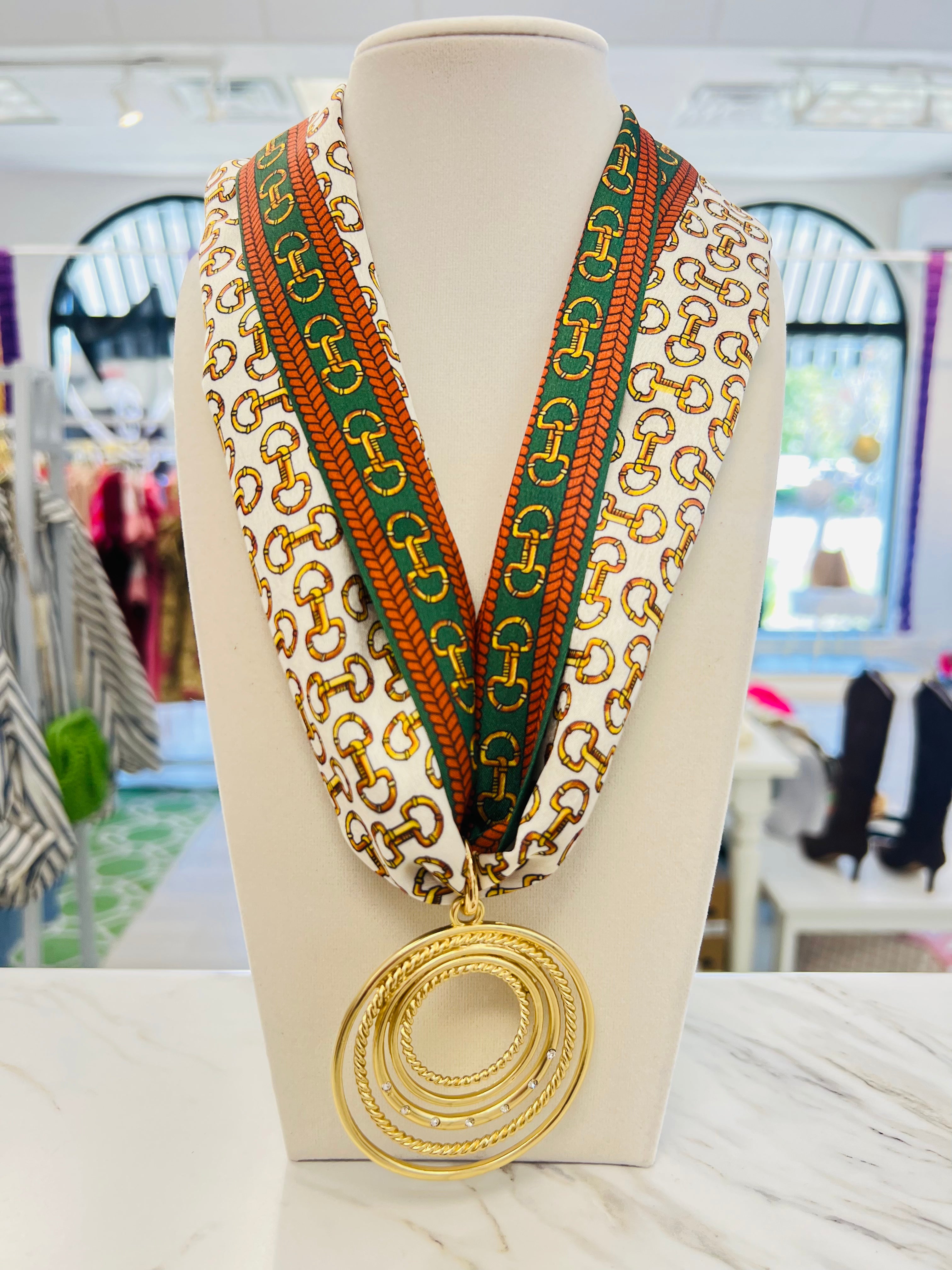Fallon Scarf Necklace