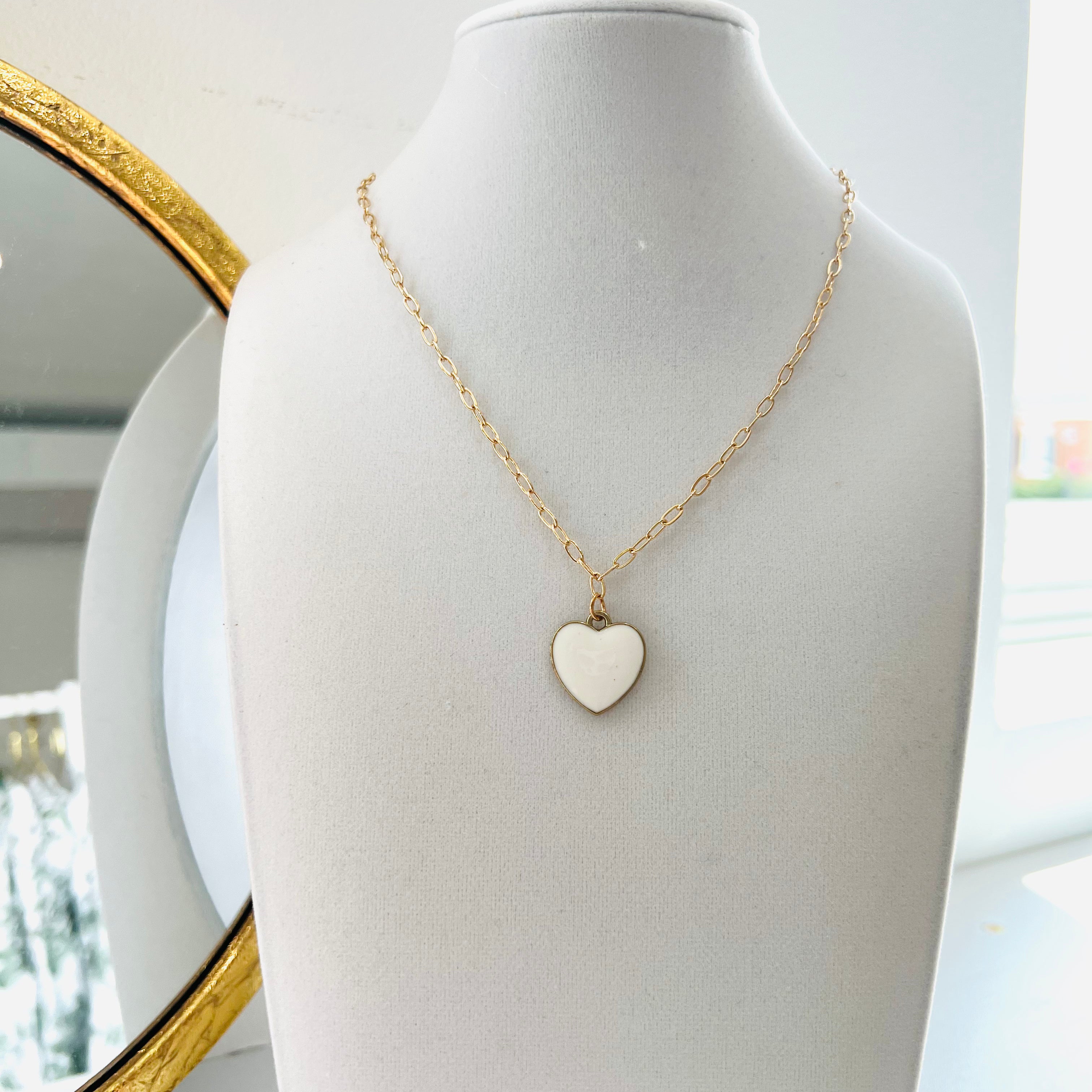 Heart on my Sleeve Necklace