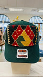 ORIJINAL Trucker Hat in Hunter Green - Black/Red/Yellow Patch