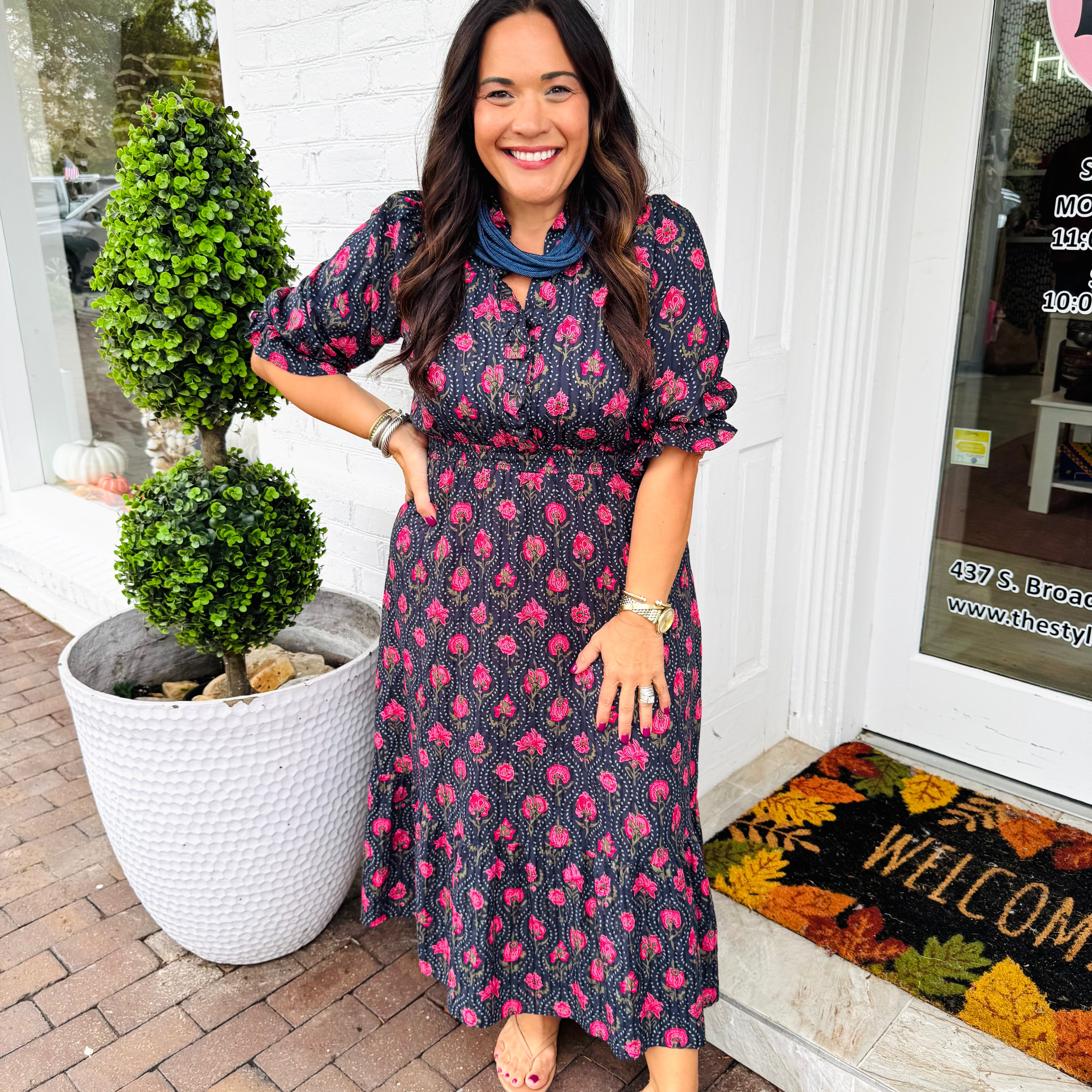 Left An Impression Dress