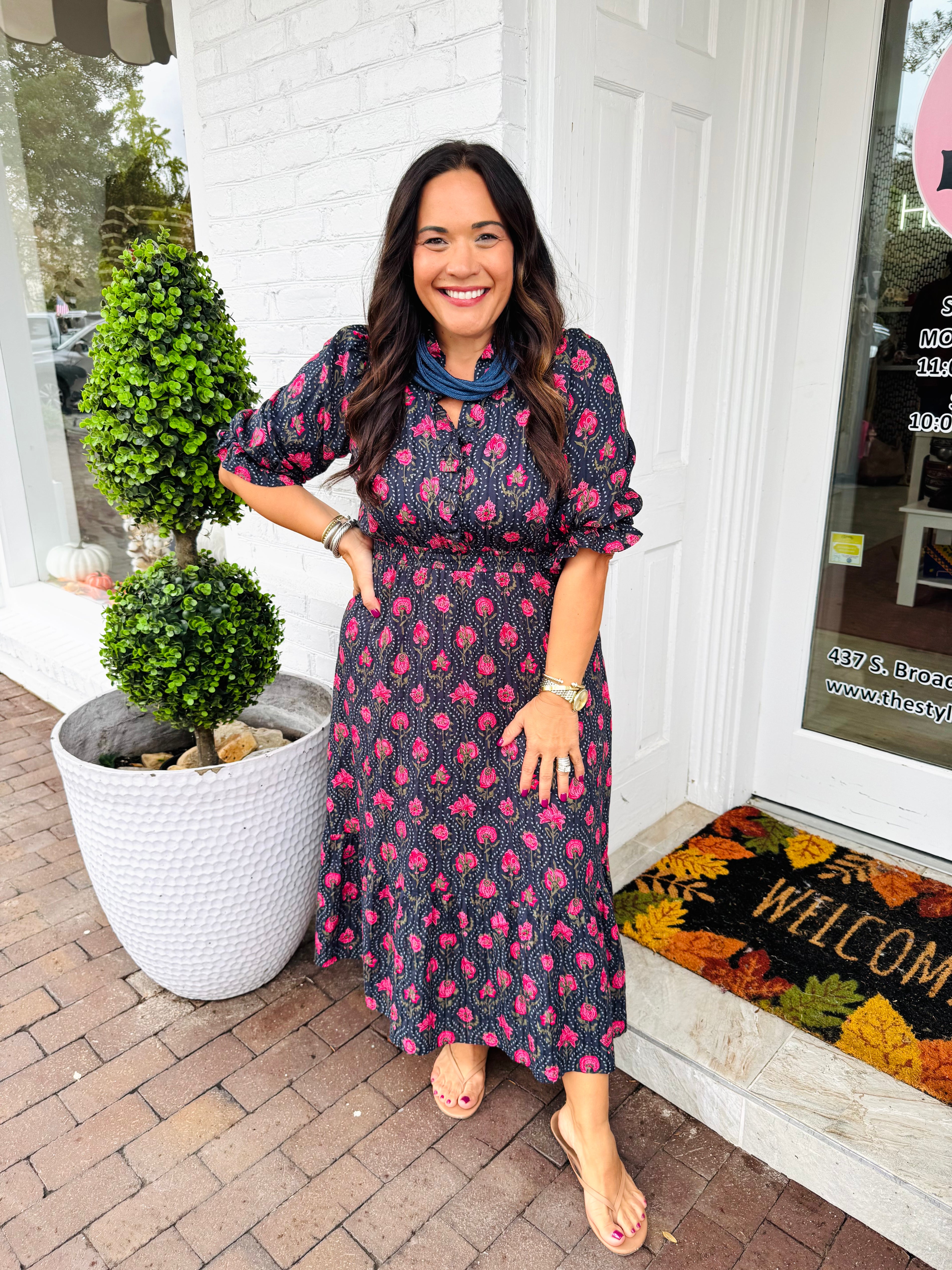 Left An Impression Dress