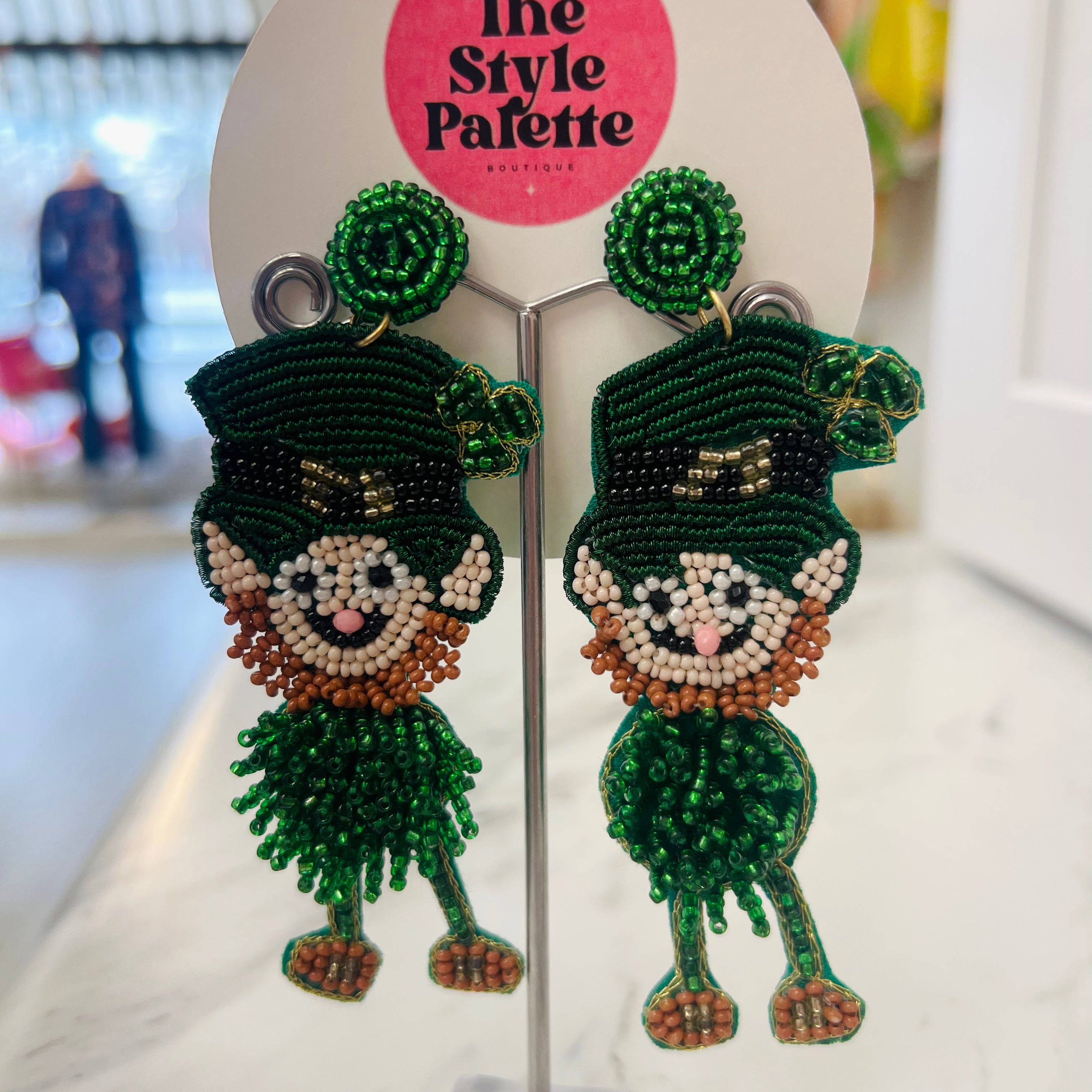 Lucky Leprechaun Earrings