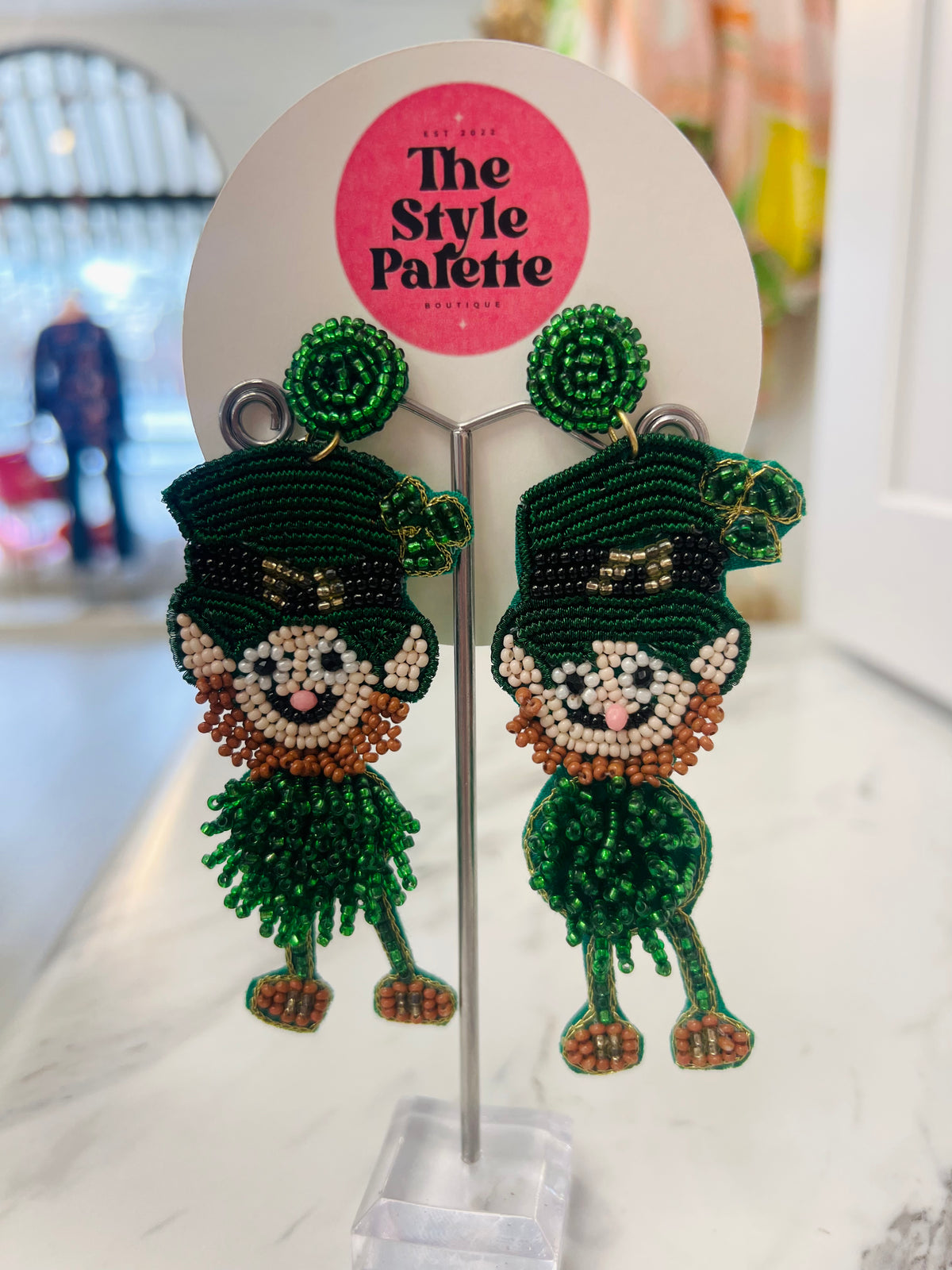 Lucky Leprechaun Earrings