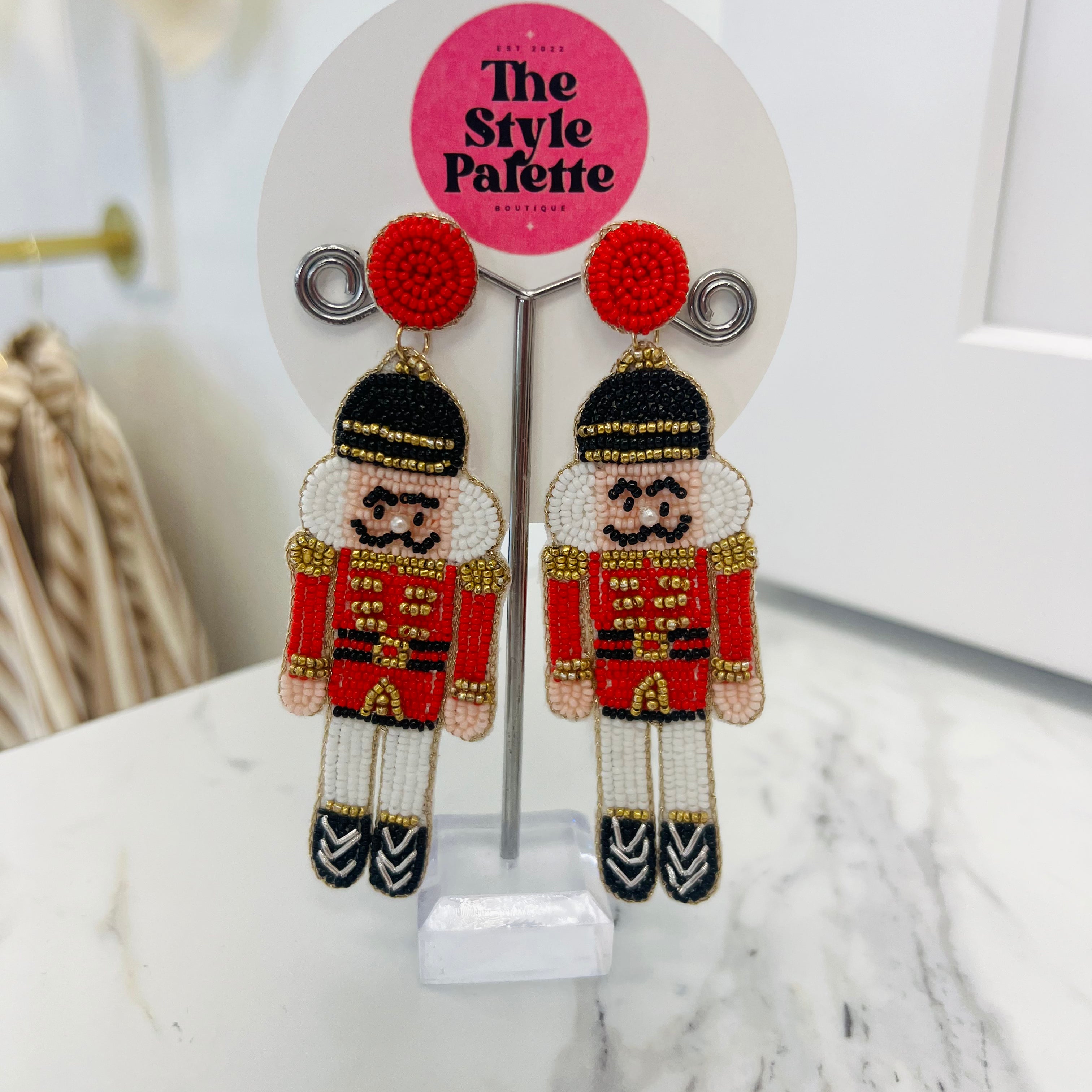 The Nutcracker Beaded Earrings