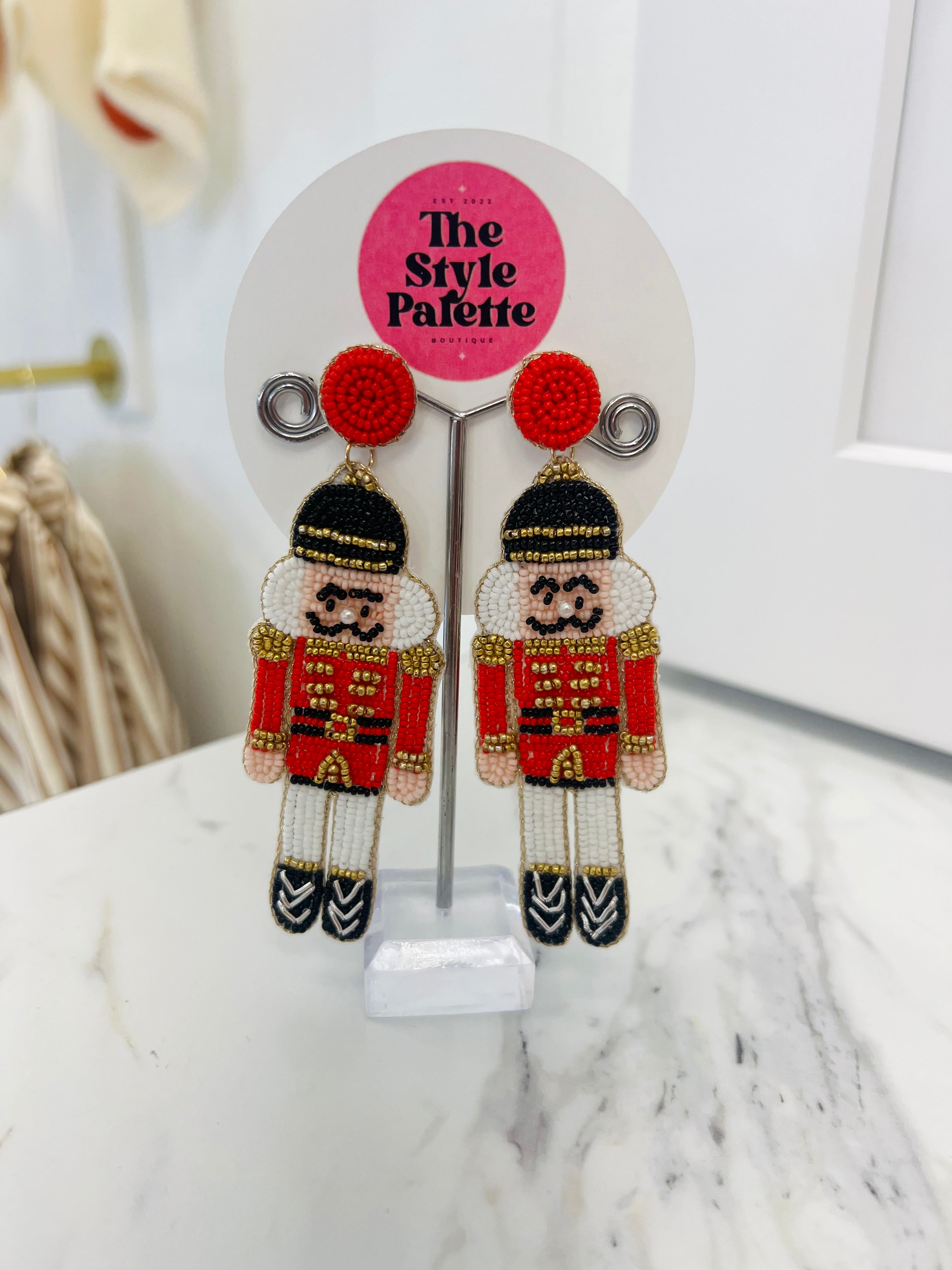 The Nutcracker Beaded Earrings