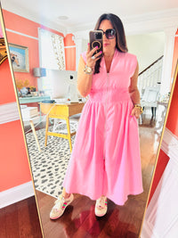 Stacey Dress-Pink