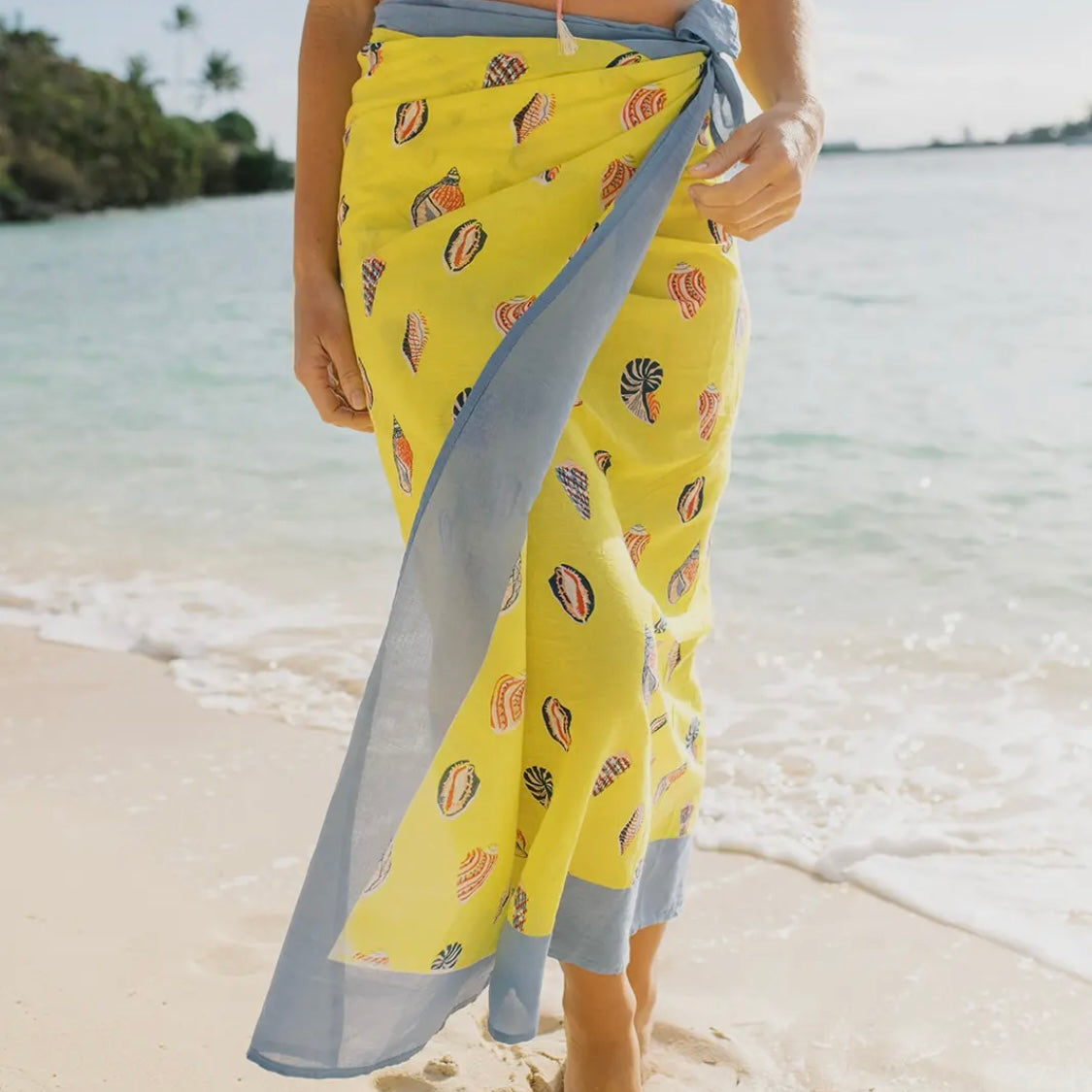 Shell Sarong - Sunshine Tienda