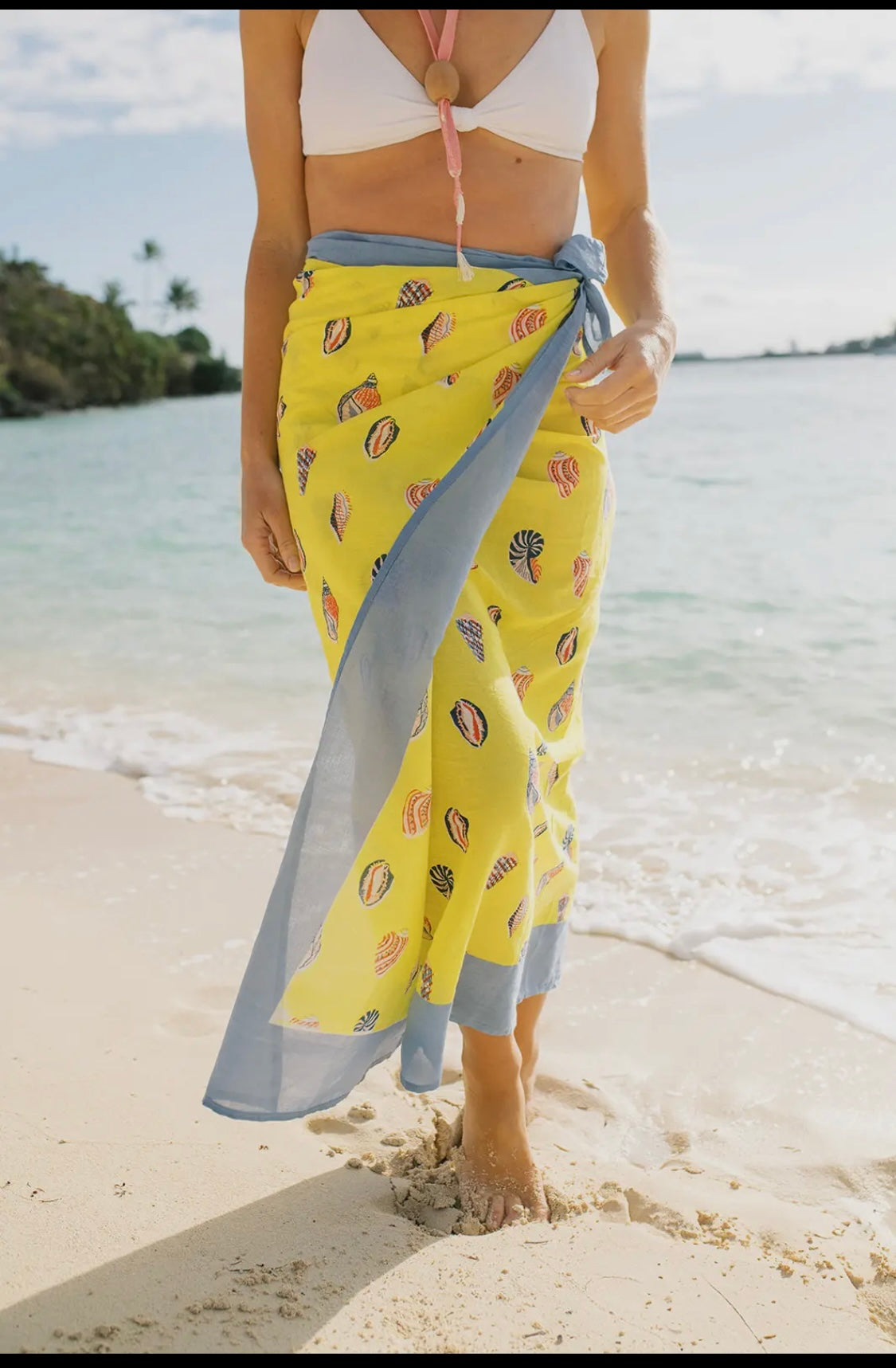 Shell Sarong - Sunshine Tienda