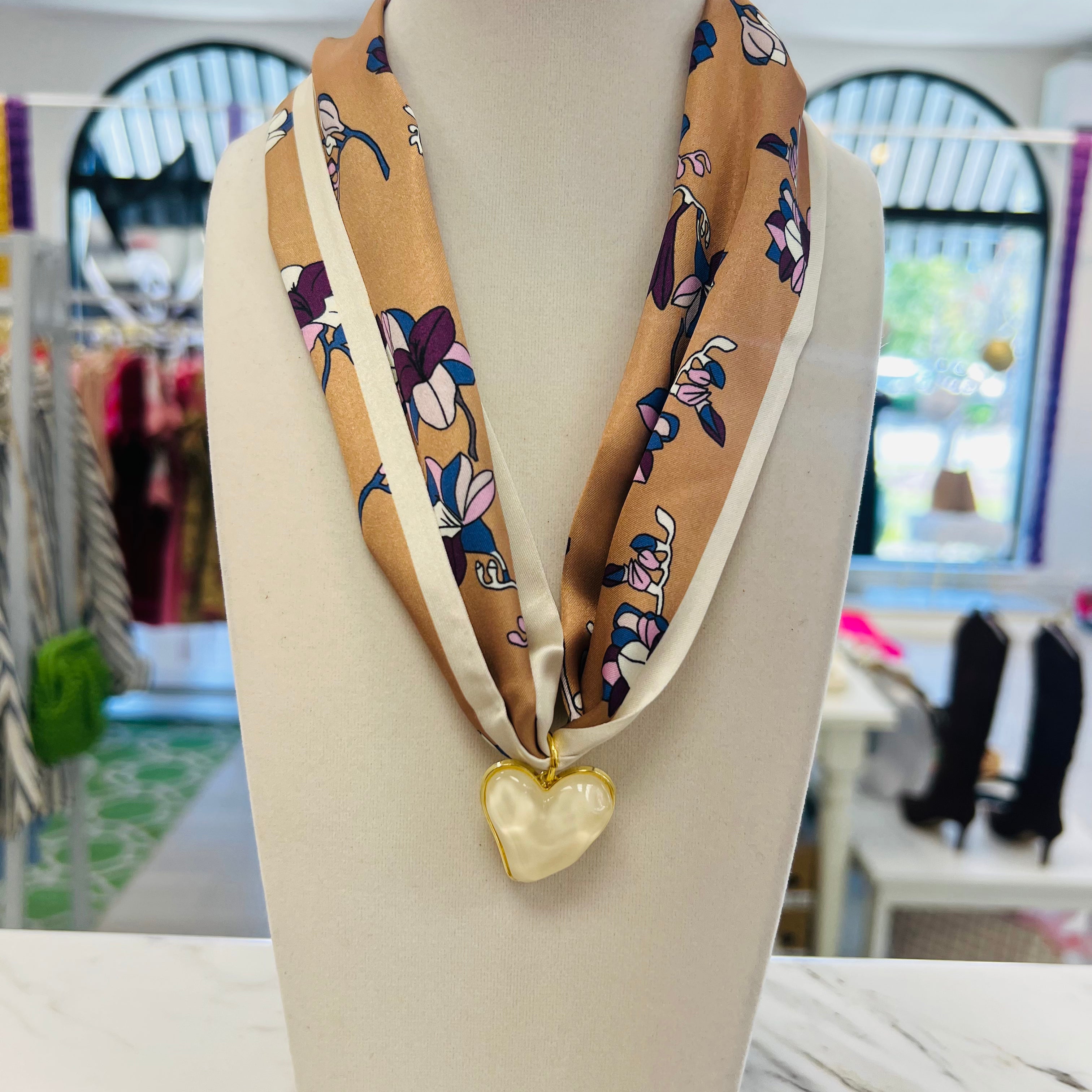 Melody Scarf Necklace