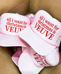 Veuve For Christmas Trucker Hat