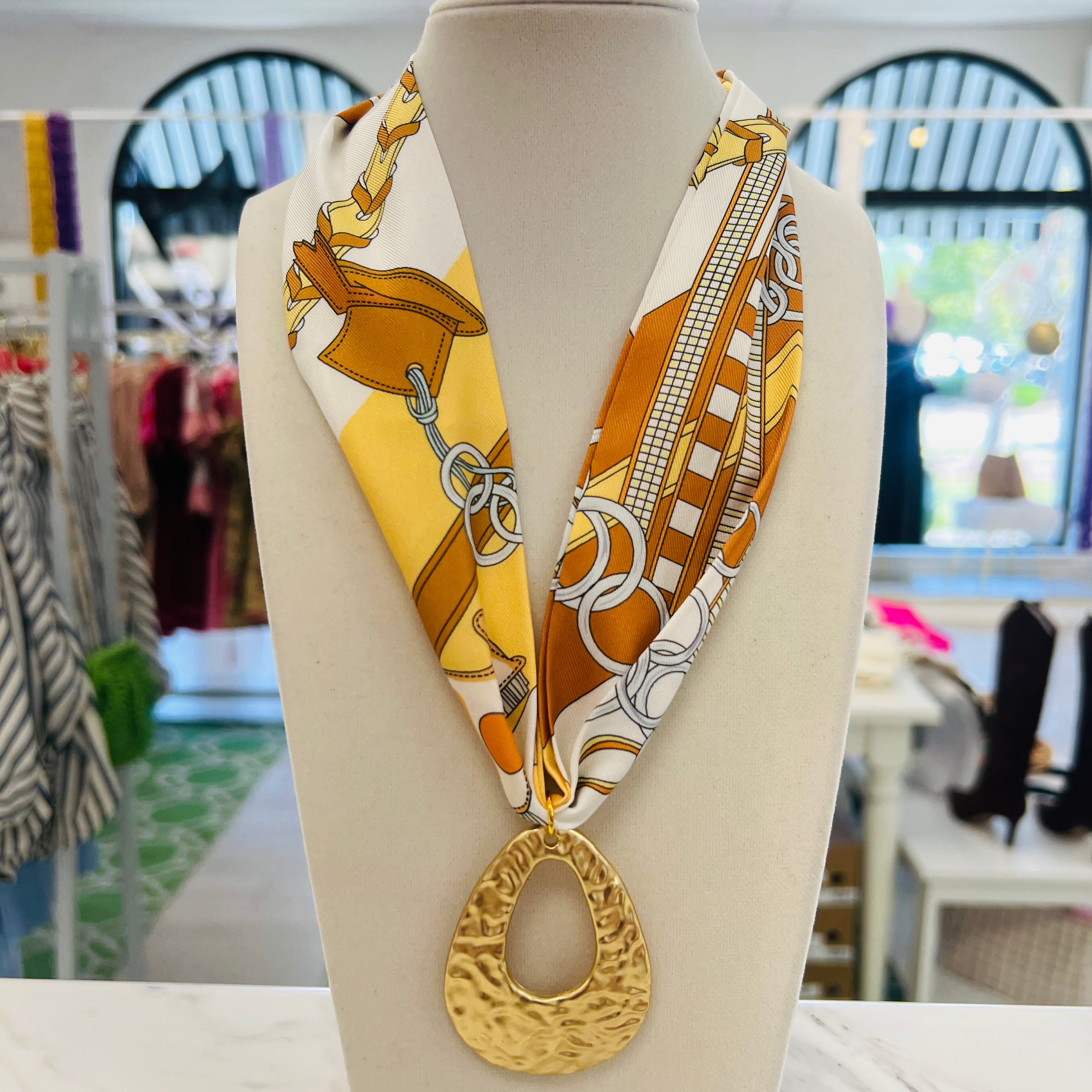 Danielle Scarf Necklace