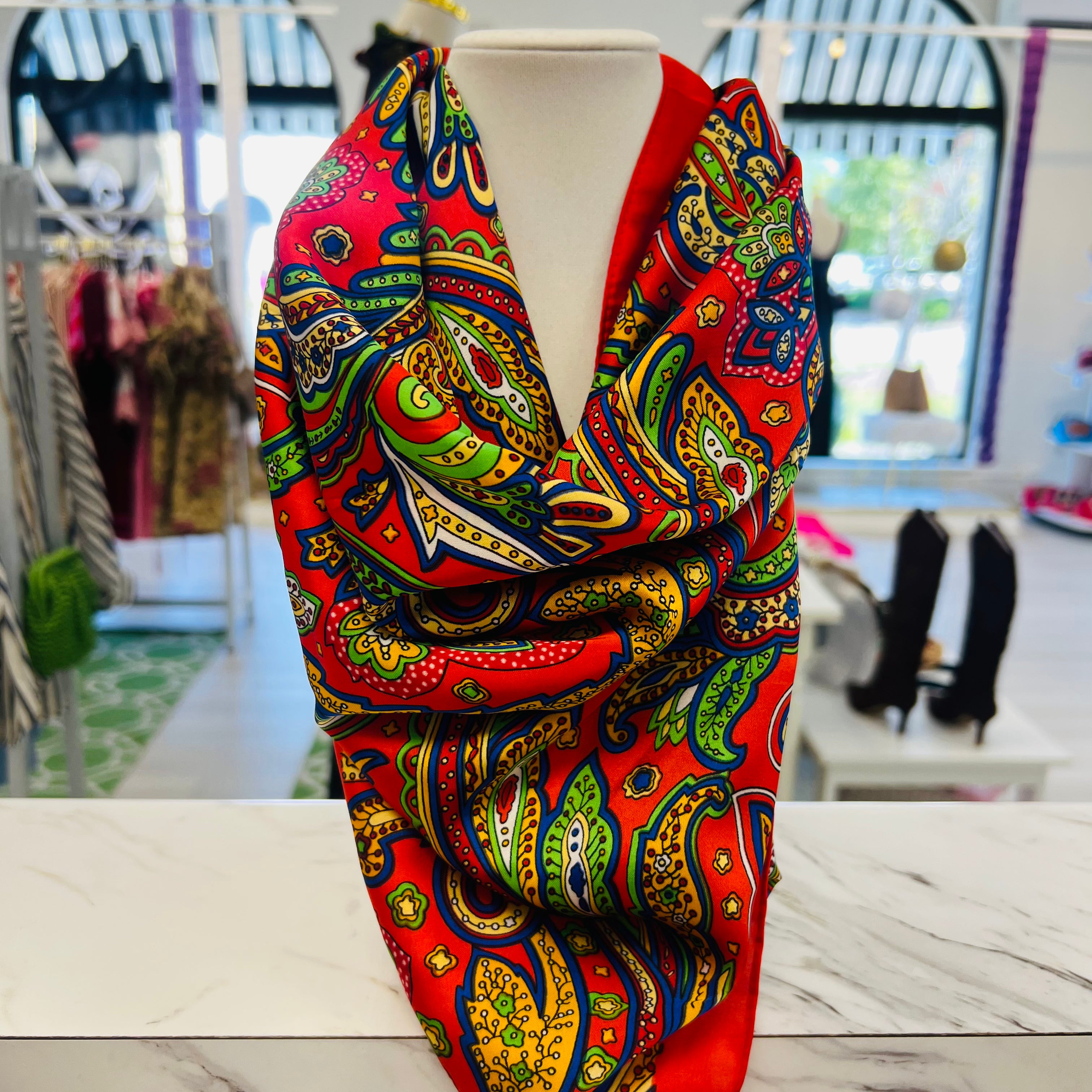 Saylor Scarf Necklace