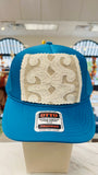 ORIJINAL Trucker Hat in Teal - Cream/White Patch