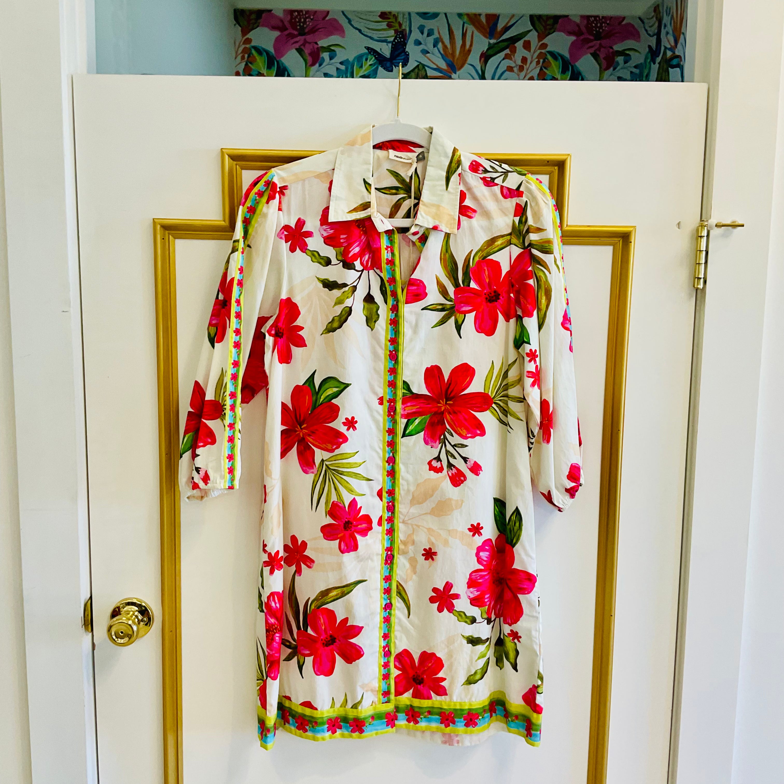 Ava Dress in Summer Blooms | MAUDE