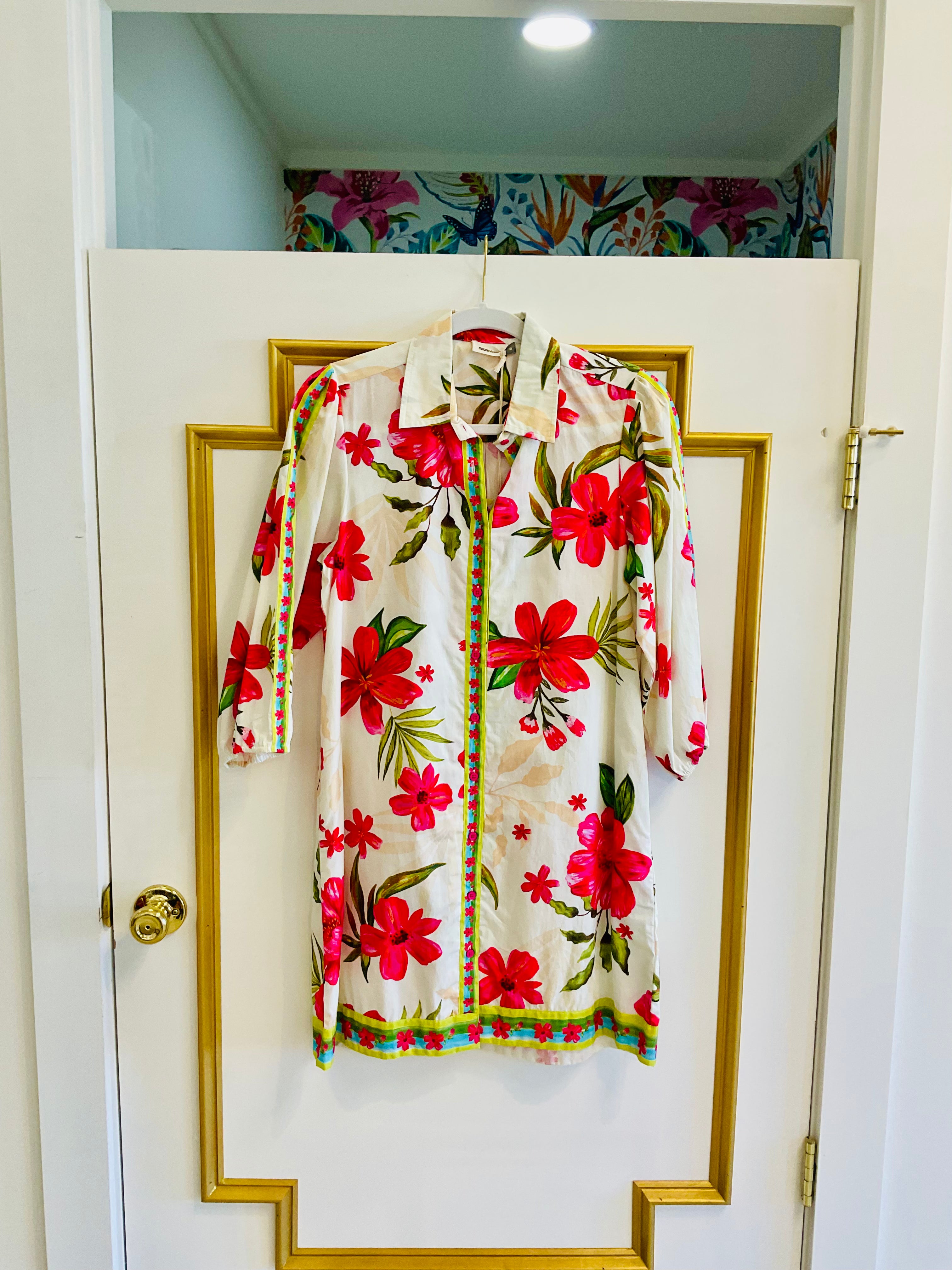 Ava Dress in Summer Blooms | MAUDE