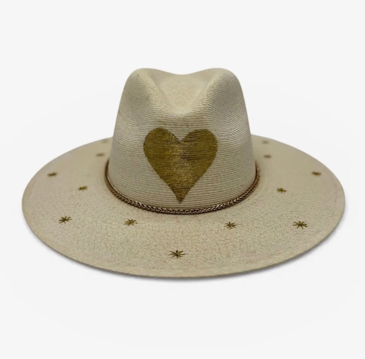 Heart of Gold Palm Hat