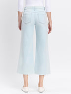 High Rise Crop Wide Leg Jeans by Vervet