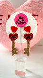 Key to my Heart Earrings
