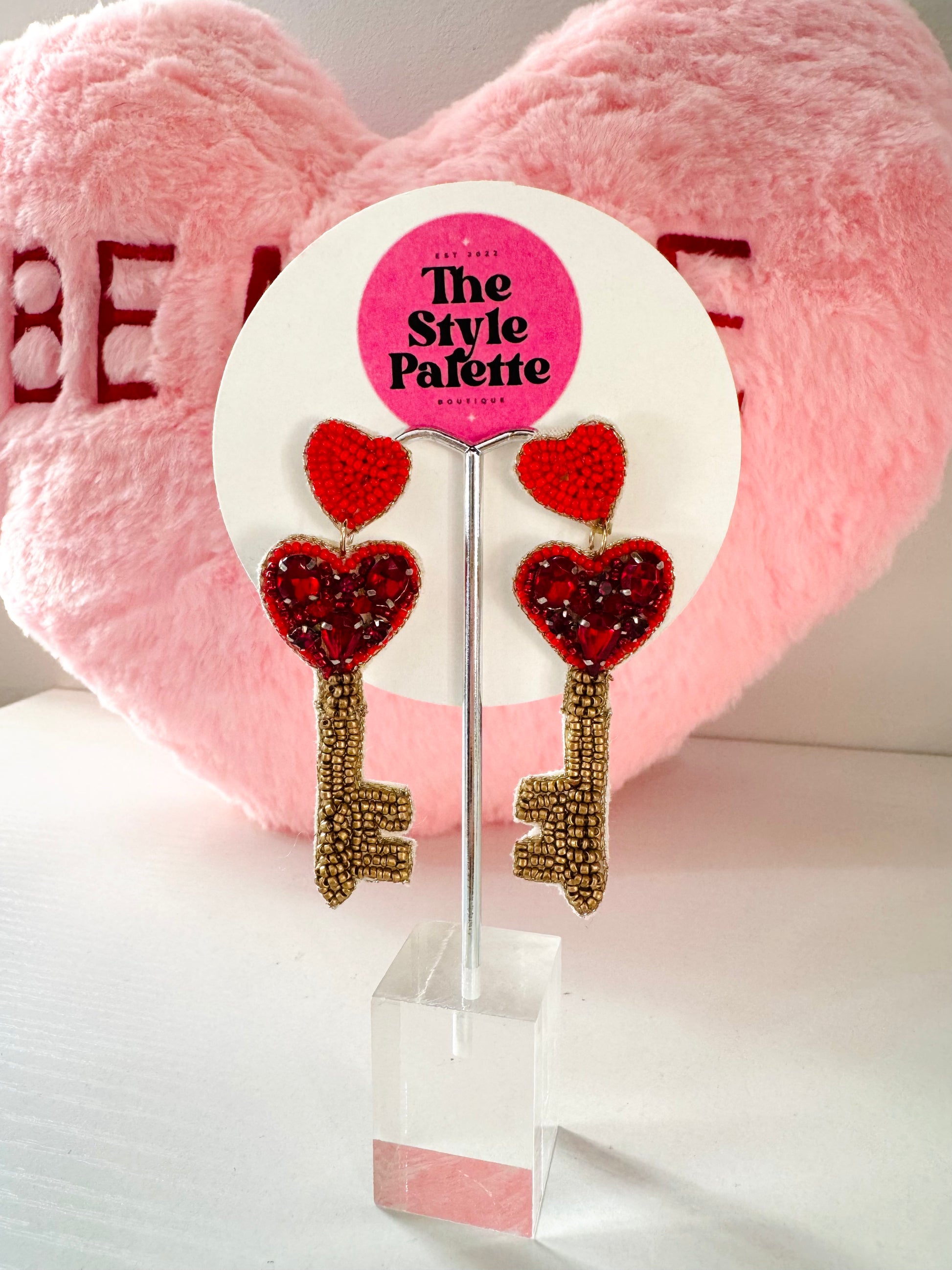 Key to my Heart Earrings