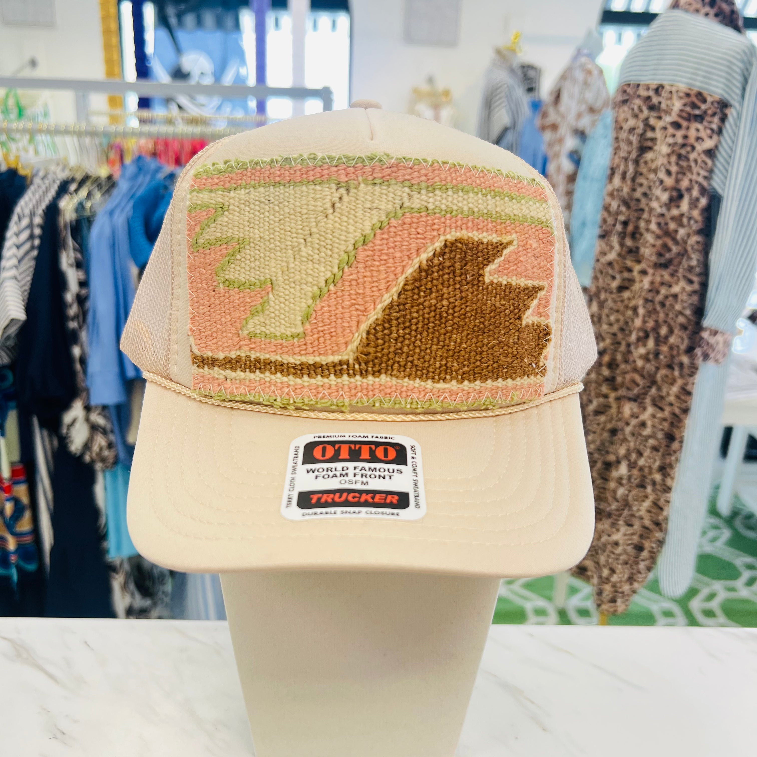 ORIJINAL Trucker Hat in Tan - Pink/Brown