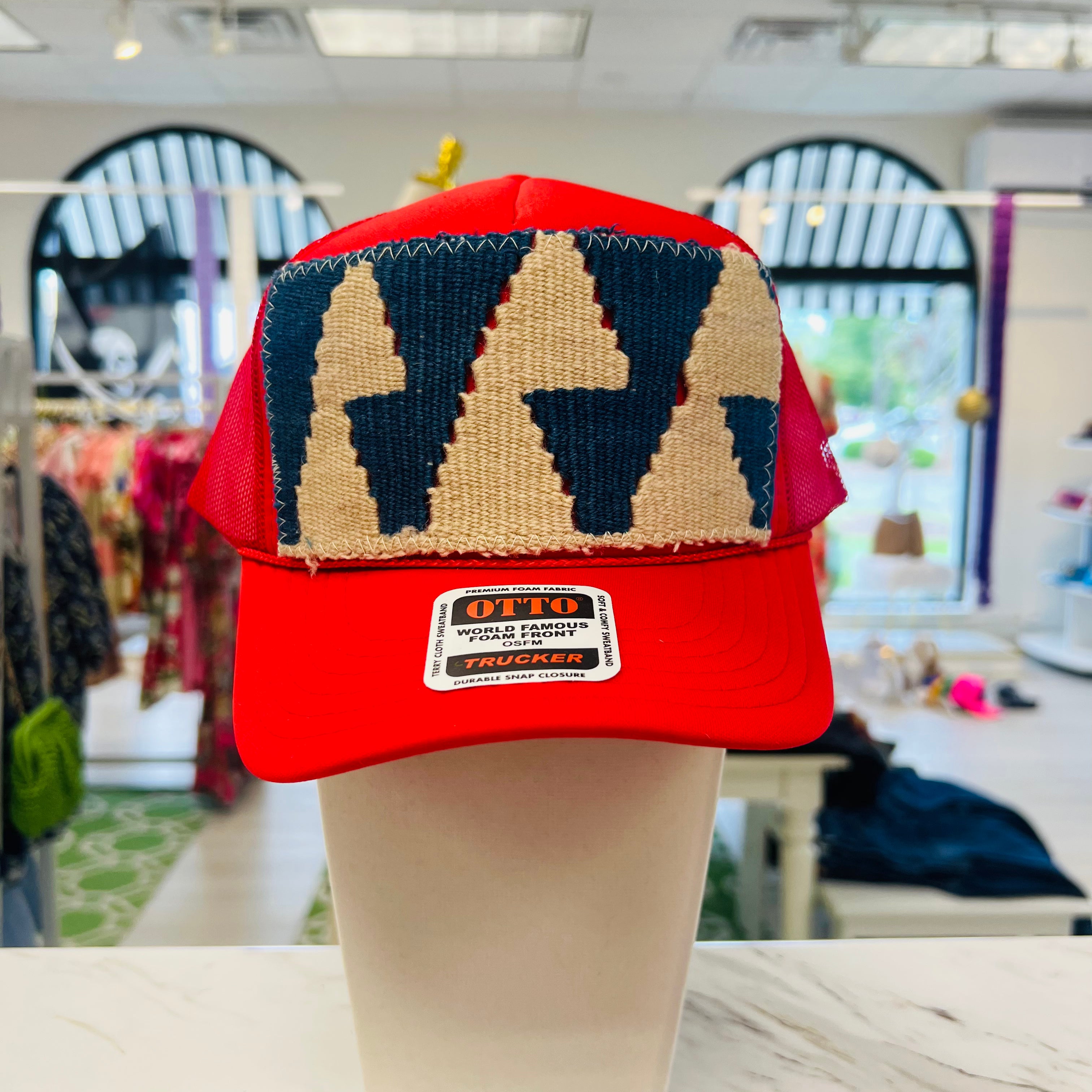 ORIJINAL Trucker Hat in Red - Blue/White